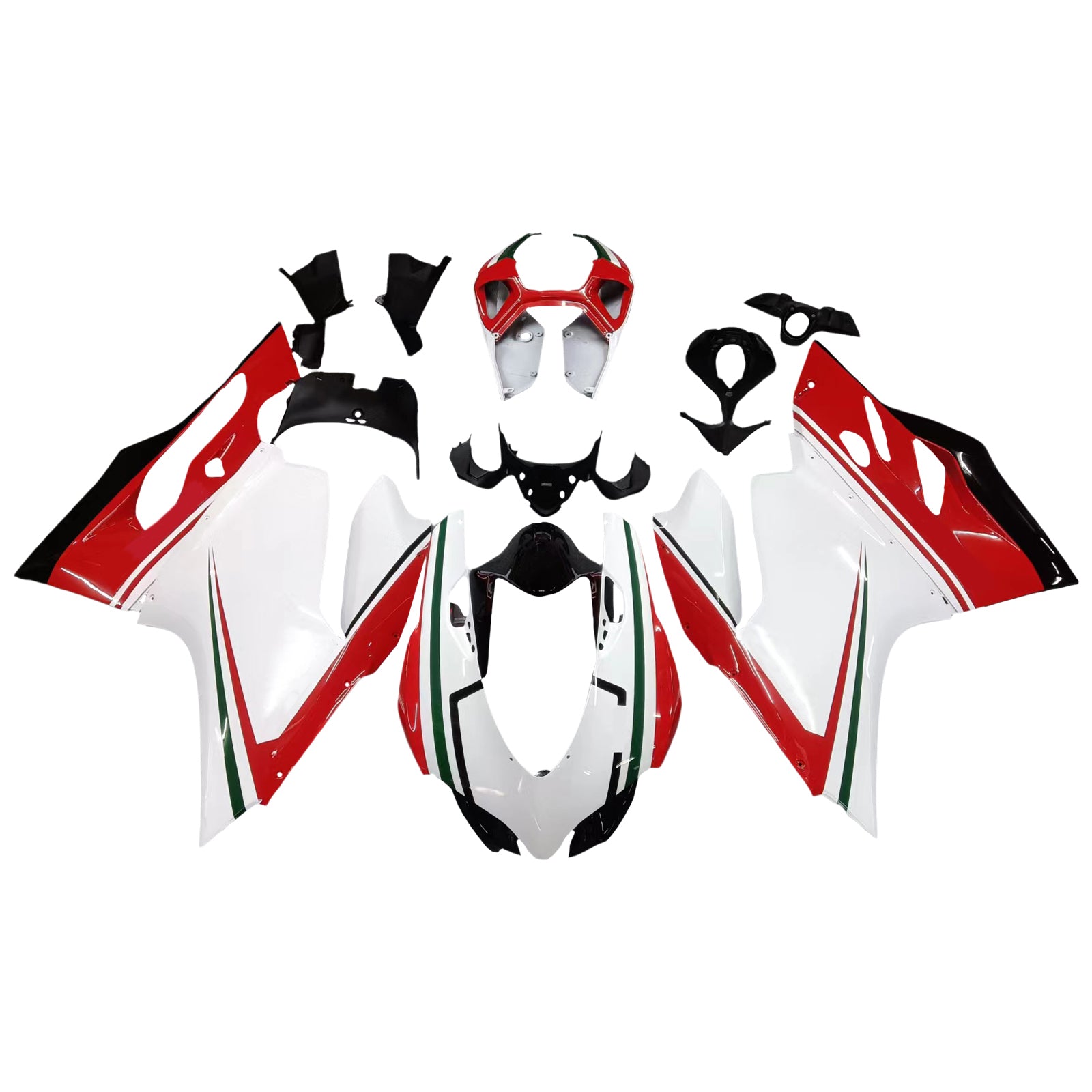 Injection Fairing Kit Bodywork Plastic ABS fit For Ducati 1199 2012-2015