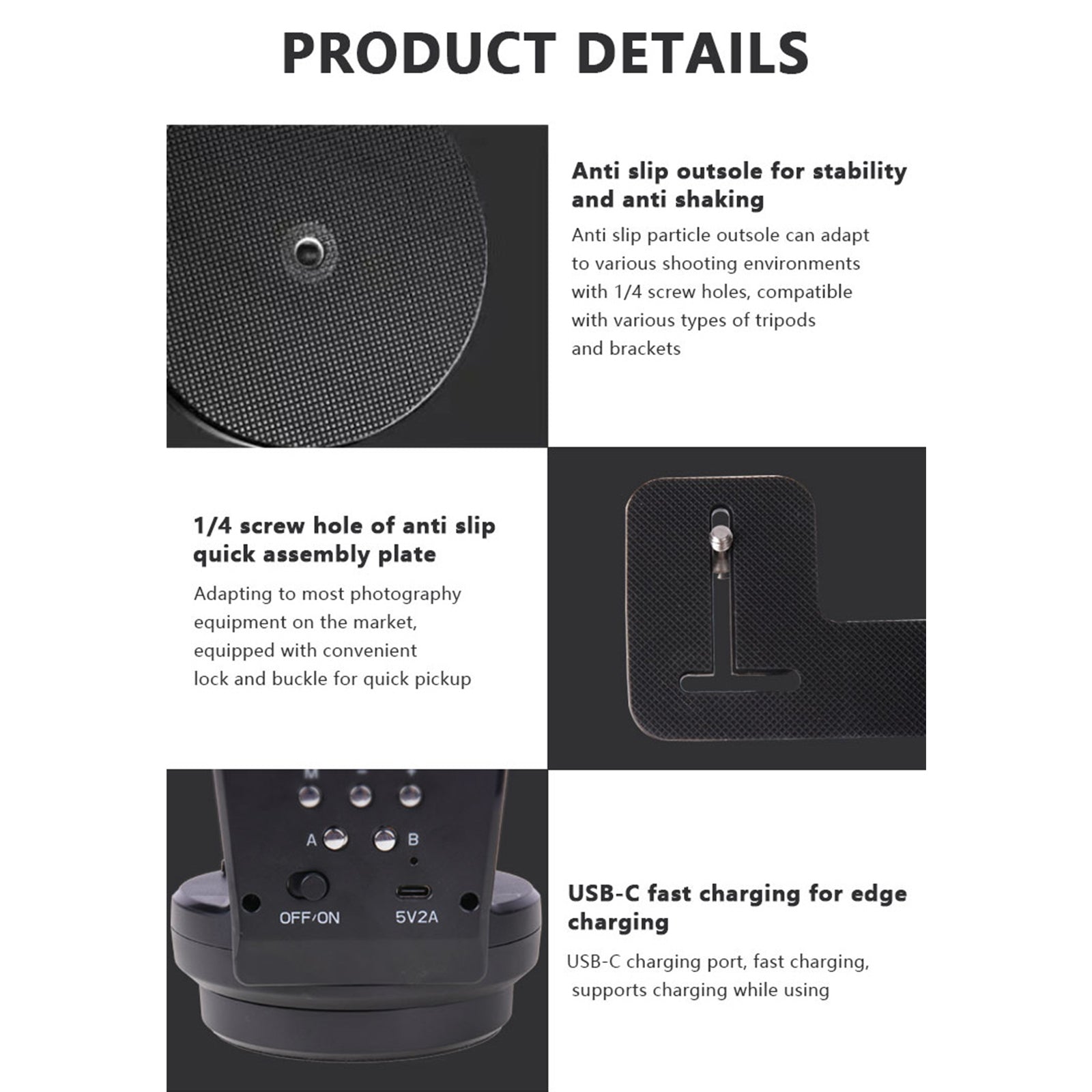 YT-800 Camera Electric Cloud Platform 360 Rotation Thermal Imaging Stabilisator