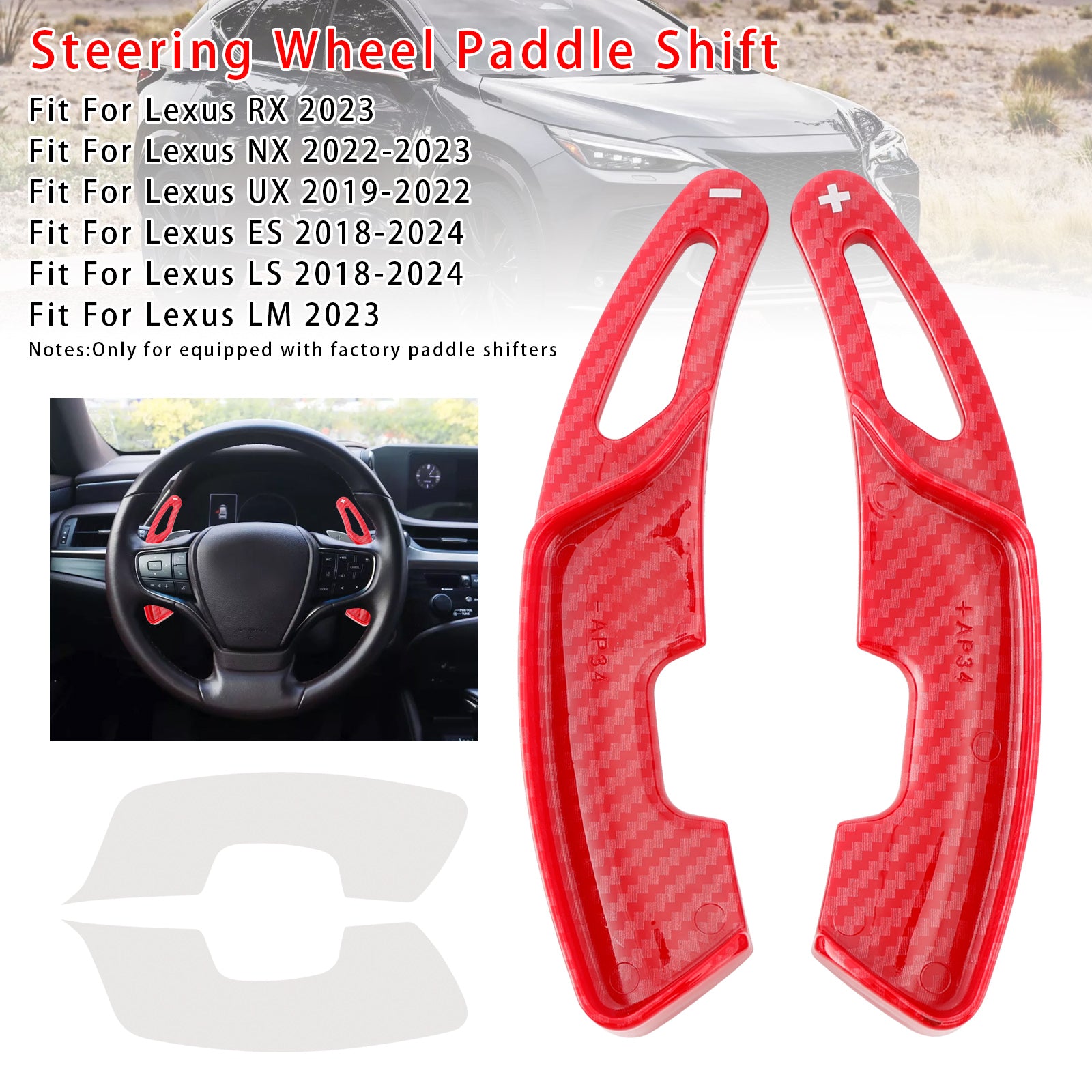 Lexus RX NX stuurwiel-shifterverlenging