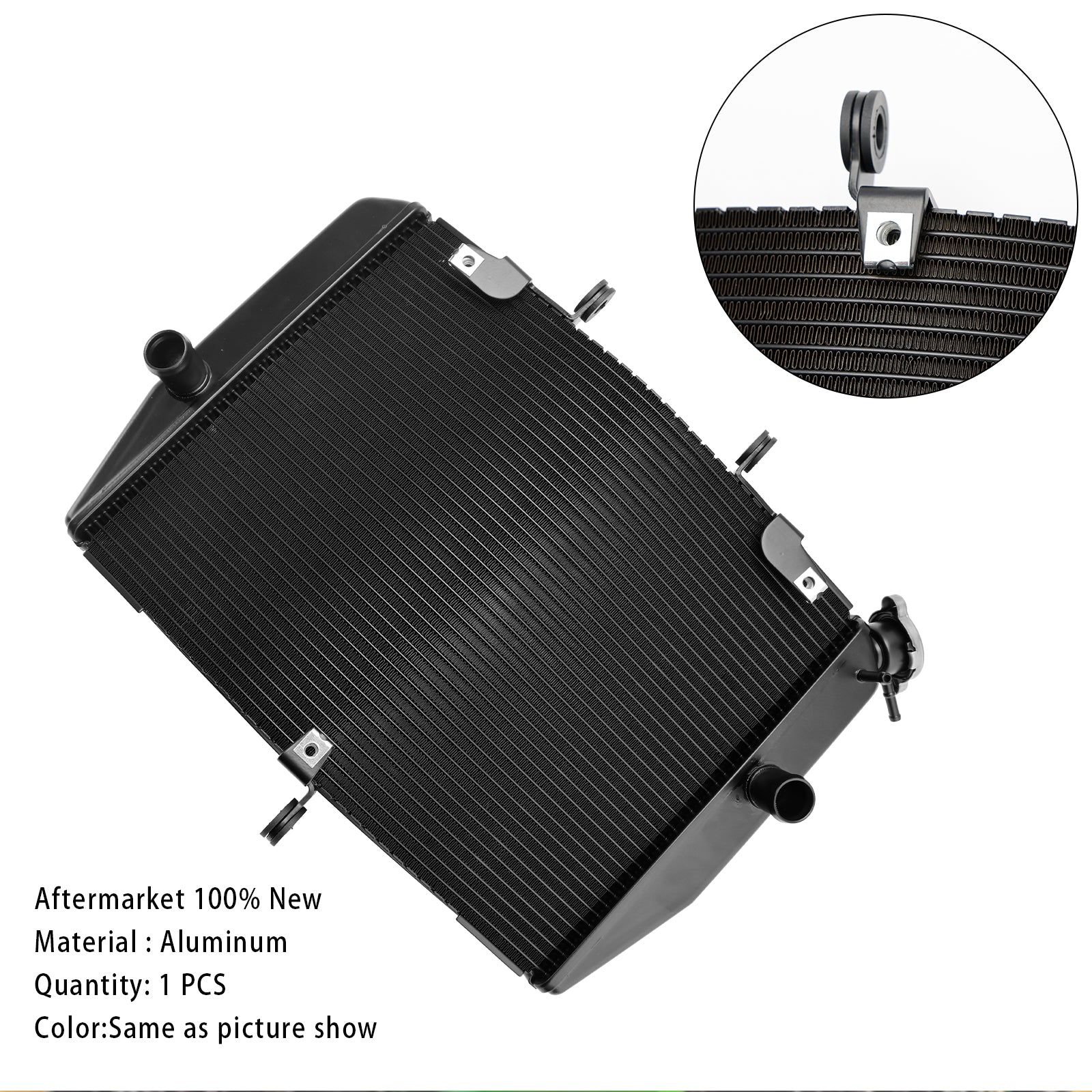 2024-2025 Kawasaki ZX-6R ZX636 Radiatorkoeling Motorkoeler
