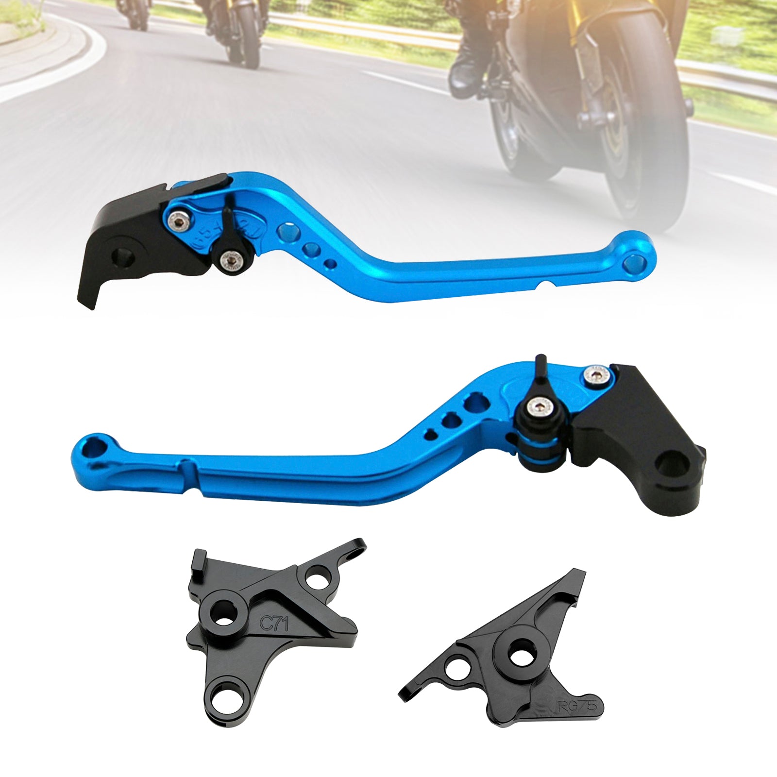 Levier de frein d'embrayage Long adapté à la BMW R NINE T /PURE/RACER 2017 – 2023
