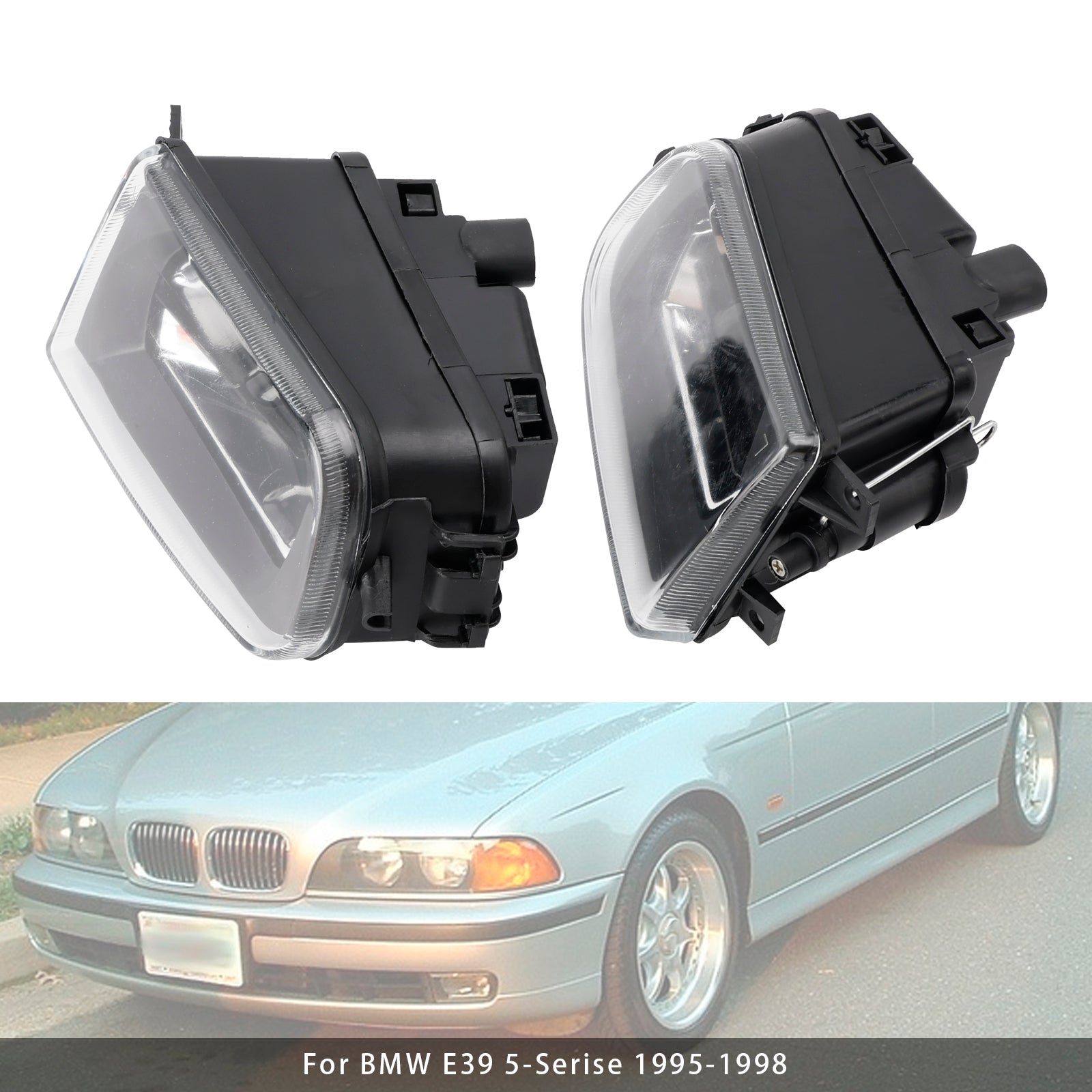 Pohyb predného nárazníka hmlová svetlo lampa puzdro pre BMW E39 5-série 1995-1998