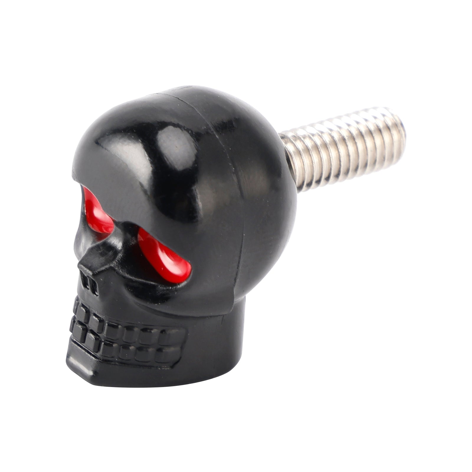 M6 Plastic Custom Classe Skull Plaque d'immatriculation Vis de trame