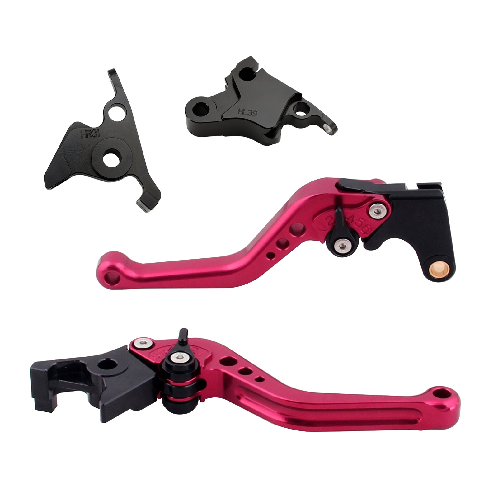 Nouveau levier de frein d'embrayage court adapté pour CFMOTO 450SS 450SR 21-23 450NK 23-24