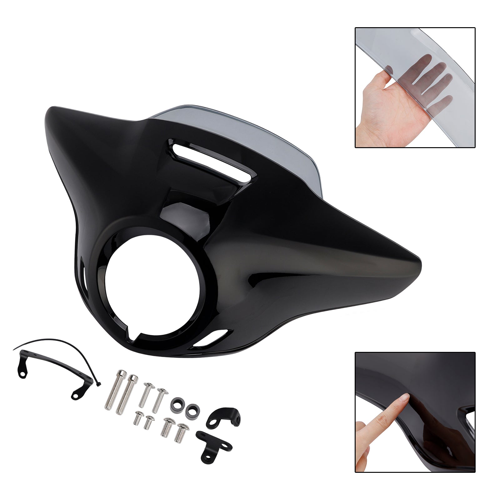 Windshield WindScreen Headlight Fairing fit for HONDA CM300 CM500 2021-2024