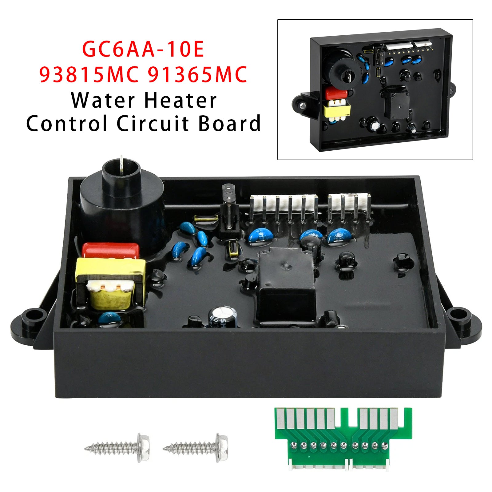 RV Water Heater Control Circuit Board 93815MC 91365MC For Atwood GC6AA-10E