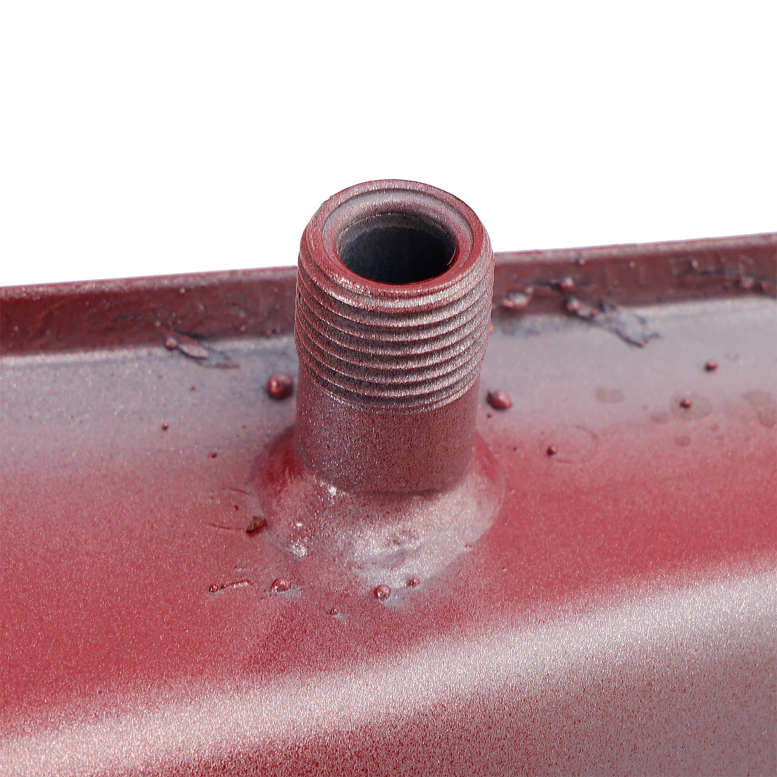 KLASSIEKE RETRO GASBRANDSTOFTANK ROOD VOOR HONDA CG 125 CAFE RACER BOBBER