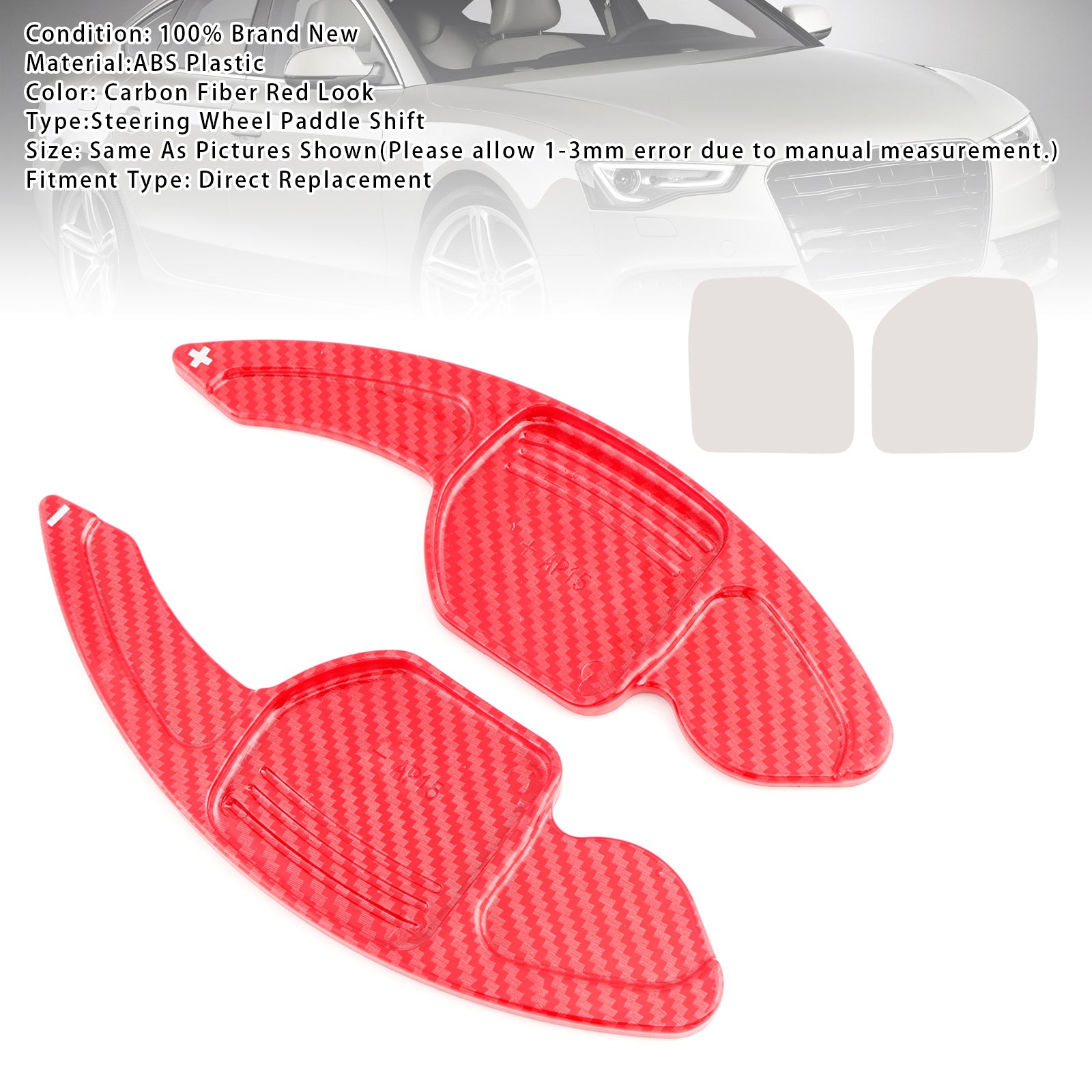 Extensión de palanca de cambios del volante para Audi A3 A4 A5 A6 A8