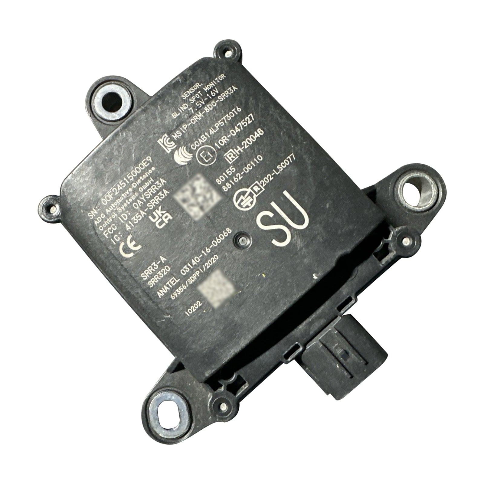Rear Blind Spot Radar Sensor Module 88162-0C110 For Toyota Sequoia 2023-2024