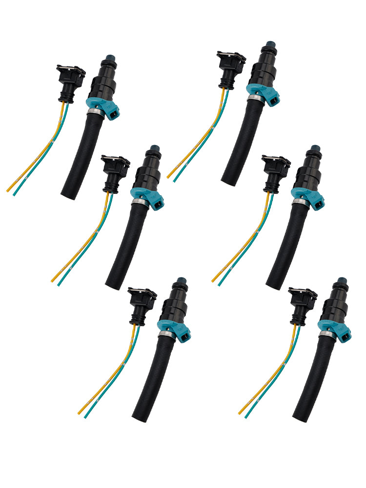 Mercedes-Benz 280SEL 450SE 280SEL 4.5L V8 6PCS Brandstofinjector 0280150036