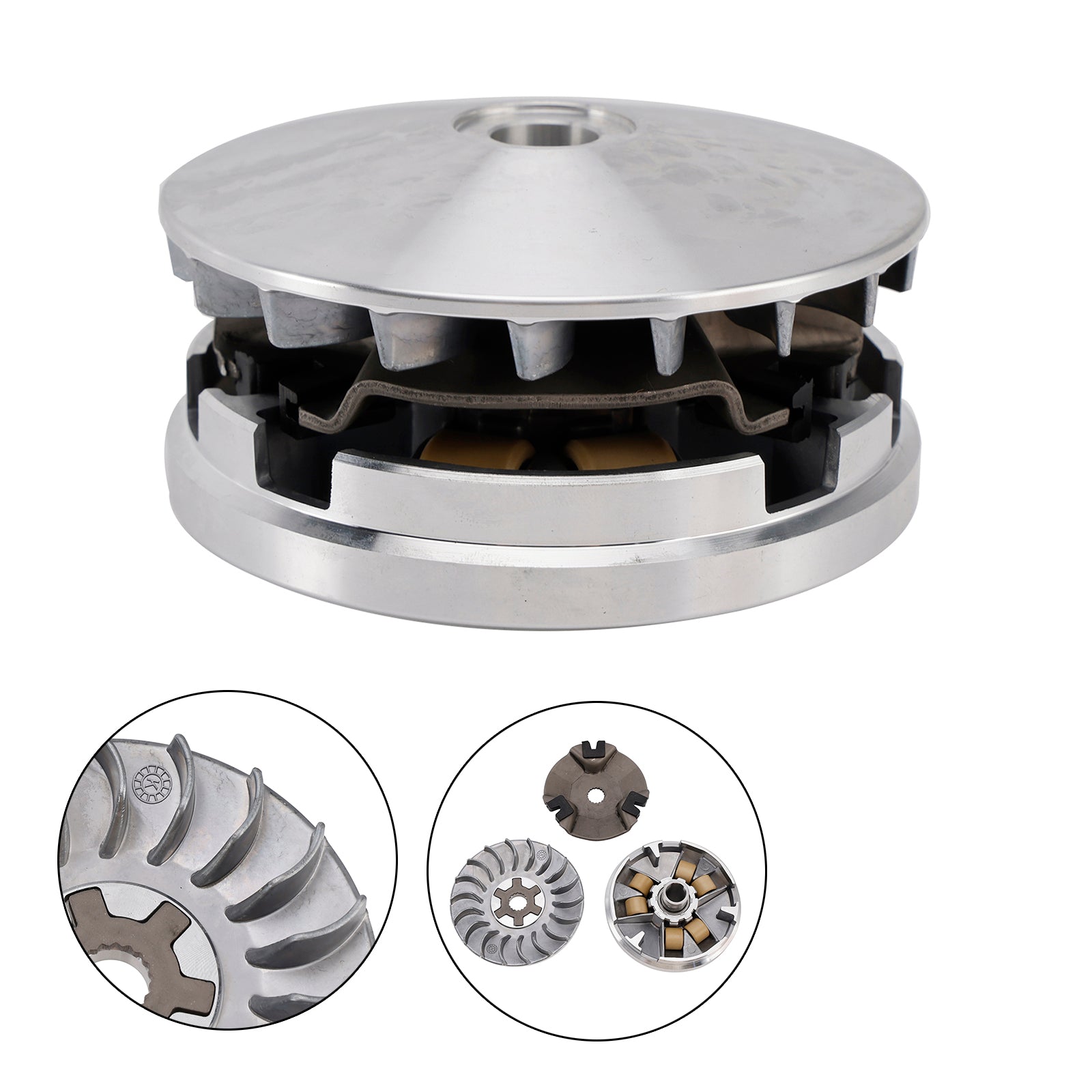 Jeu de poulies de variateur d'embrayage avant 22102-116-000 pour Adly Atv 50 V/Rs Supercross