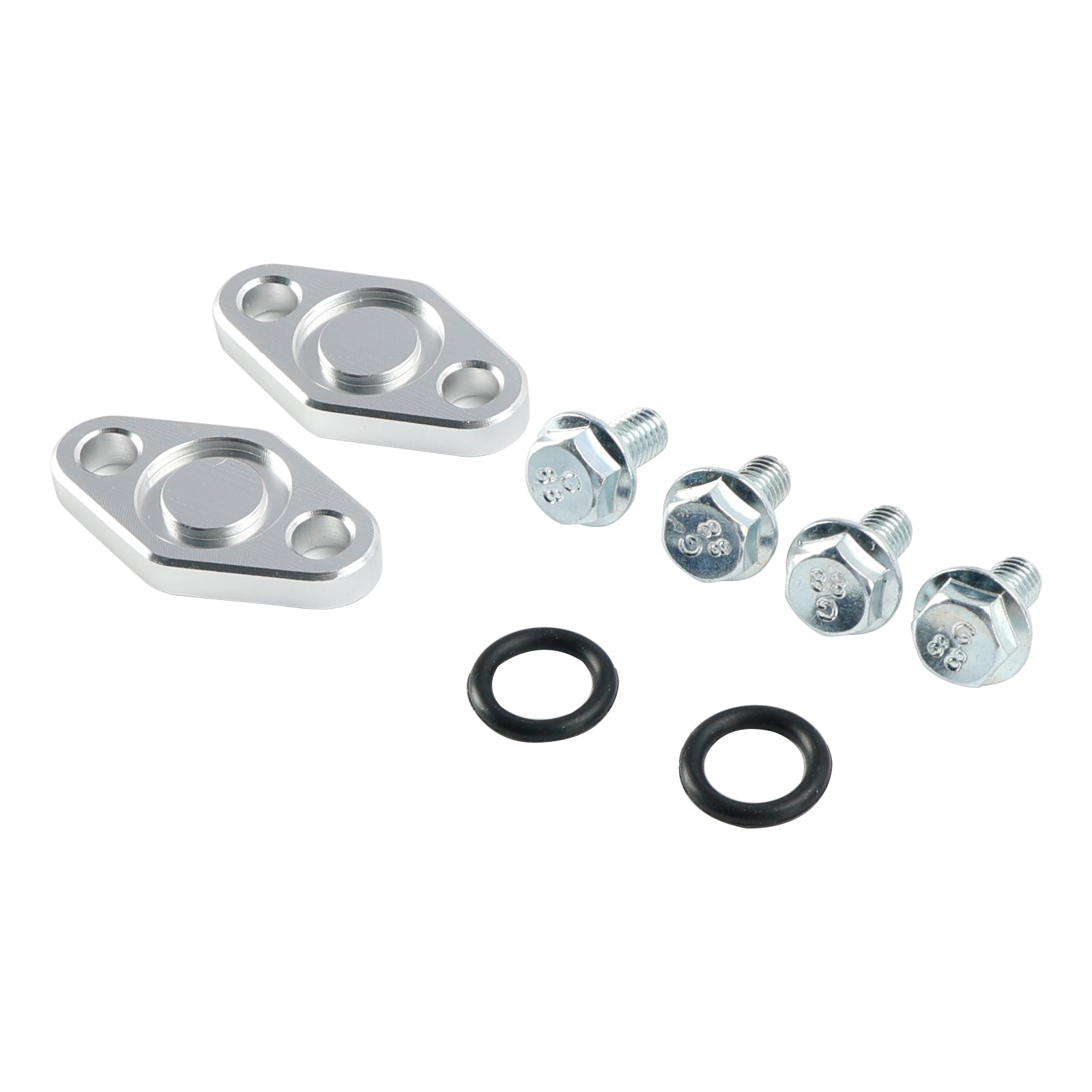 2001-2008 Suzuki GSXR1000 Oil Cooler Block Off Plates Kit