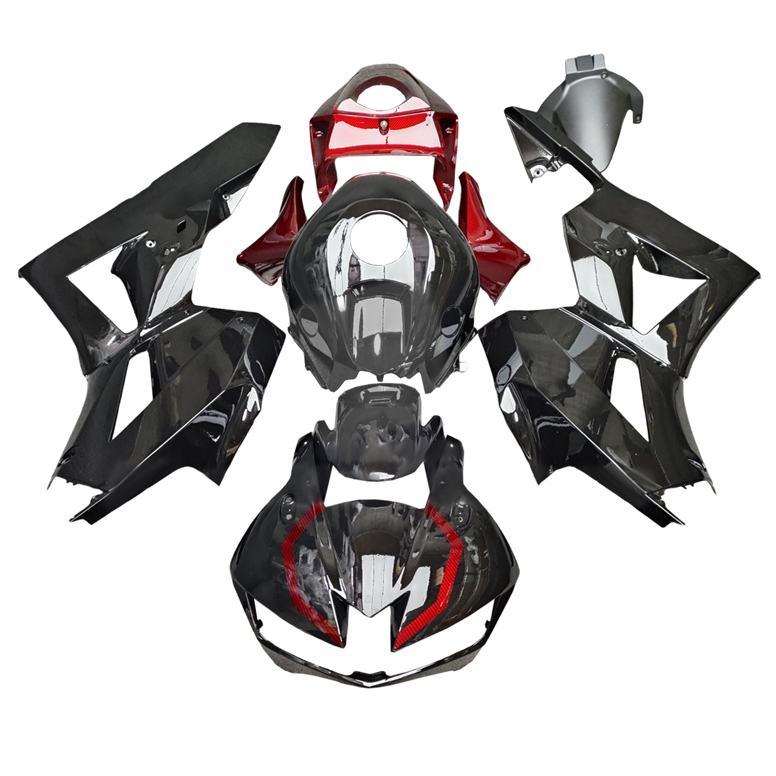 Kit de carenado de inyección carrocería plástico ABS para Honda CBR600RR 2013-2023 F5