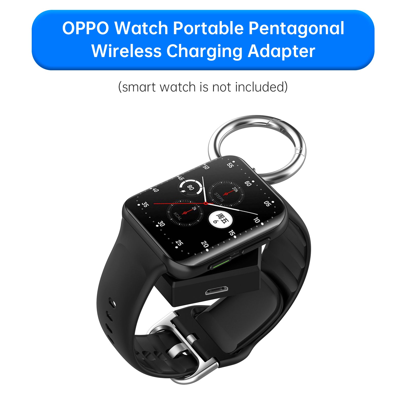 Nabíjacia nabíjačka na nabíjačke pre OnePlus Watch 3/2 Oppo Watch X2/X/4 Pro/3/3 Pro