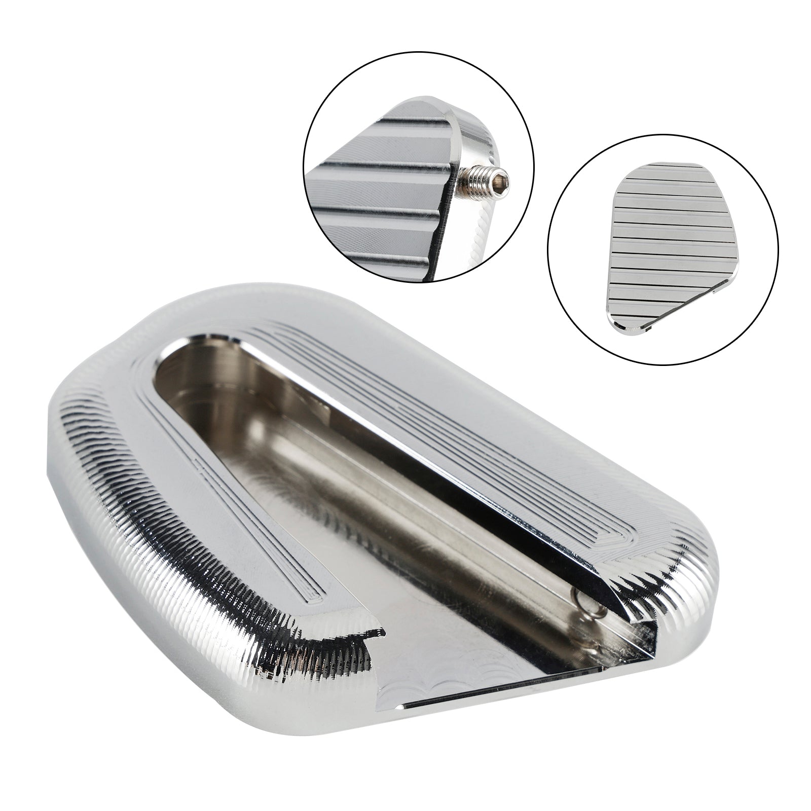 Almohadilla de placa ampliada con soporte para HONDA Goldwing GL1800 2018-2023