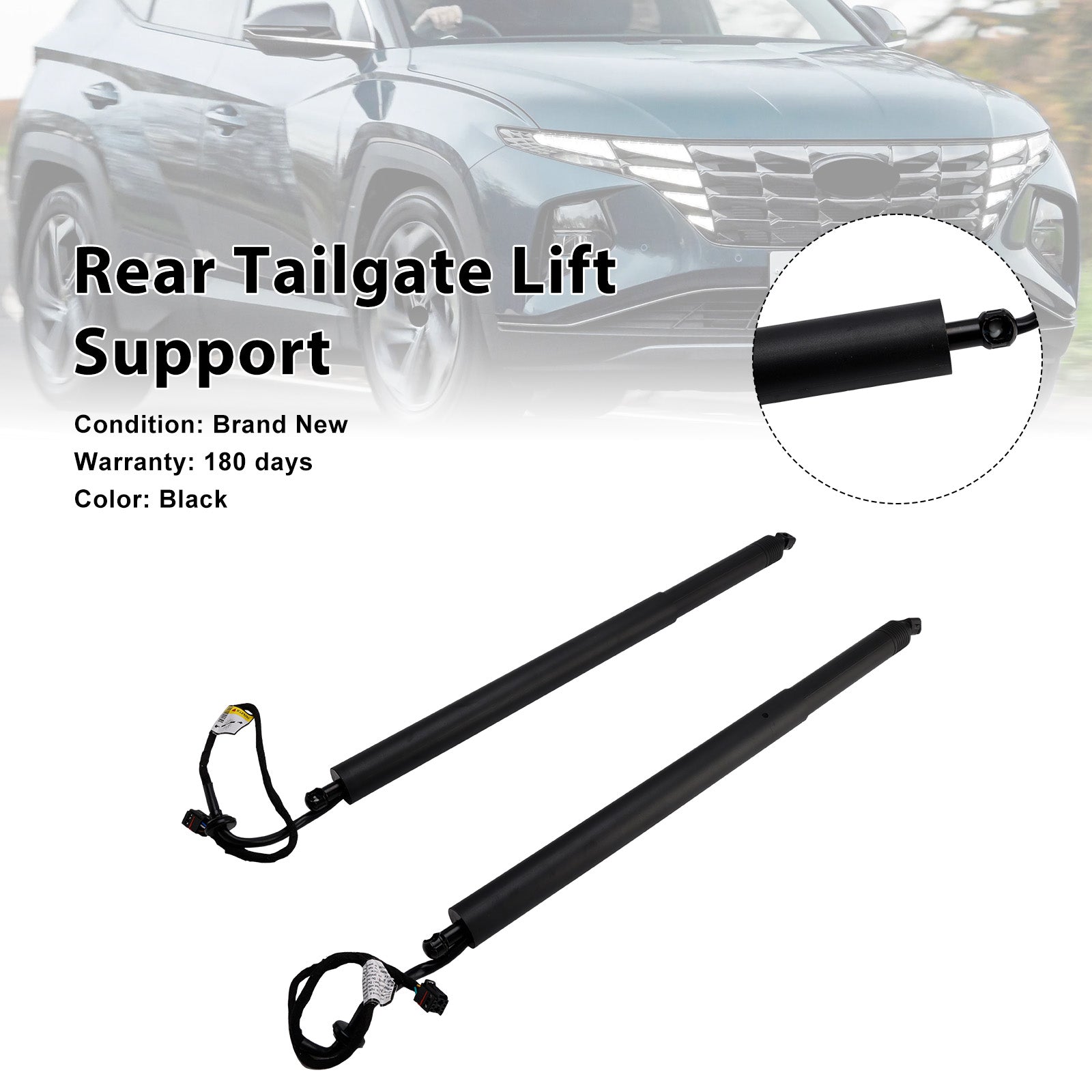 2016-2021 2PCS Rear Tailgate Power Lift Support Struts Fit Hyundai Tucson