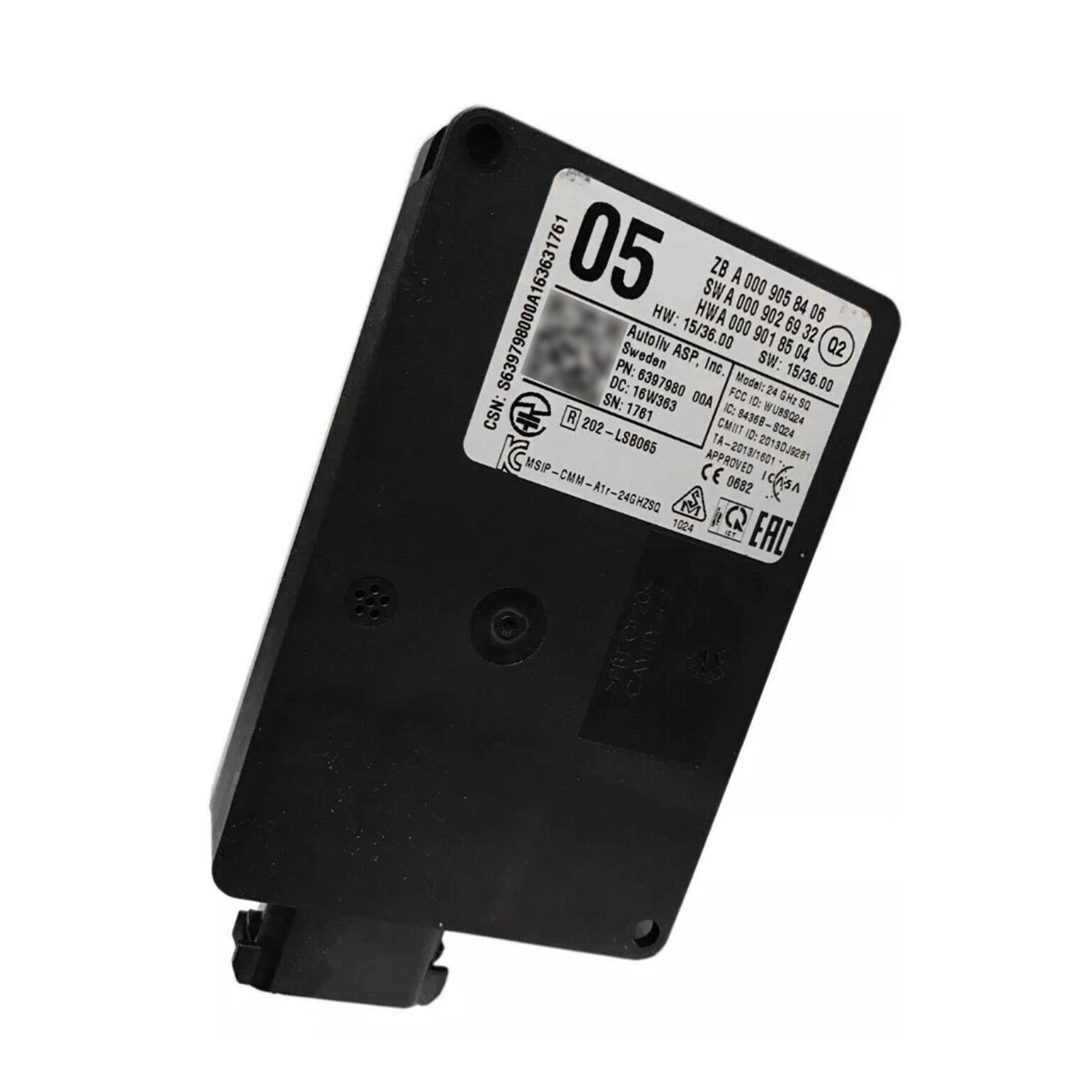 Mercedes Benz AMG GT W190 / C190 Front Radar Sensor Distronic Control Unit 0009058406