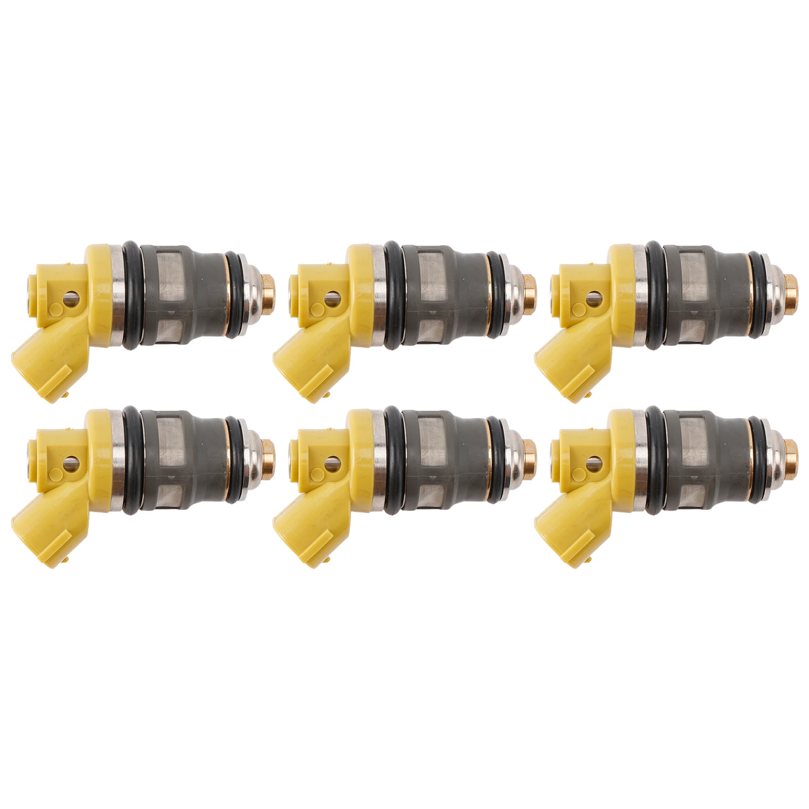 6pcs injecteur de carburant 1001-87091 Fit Denso 650cc Fit Toyota Supra JZA80 2JZGTE 2JZ