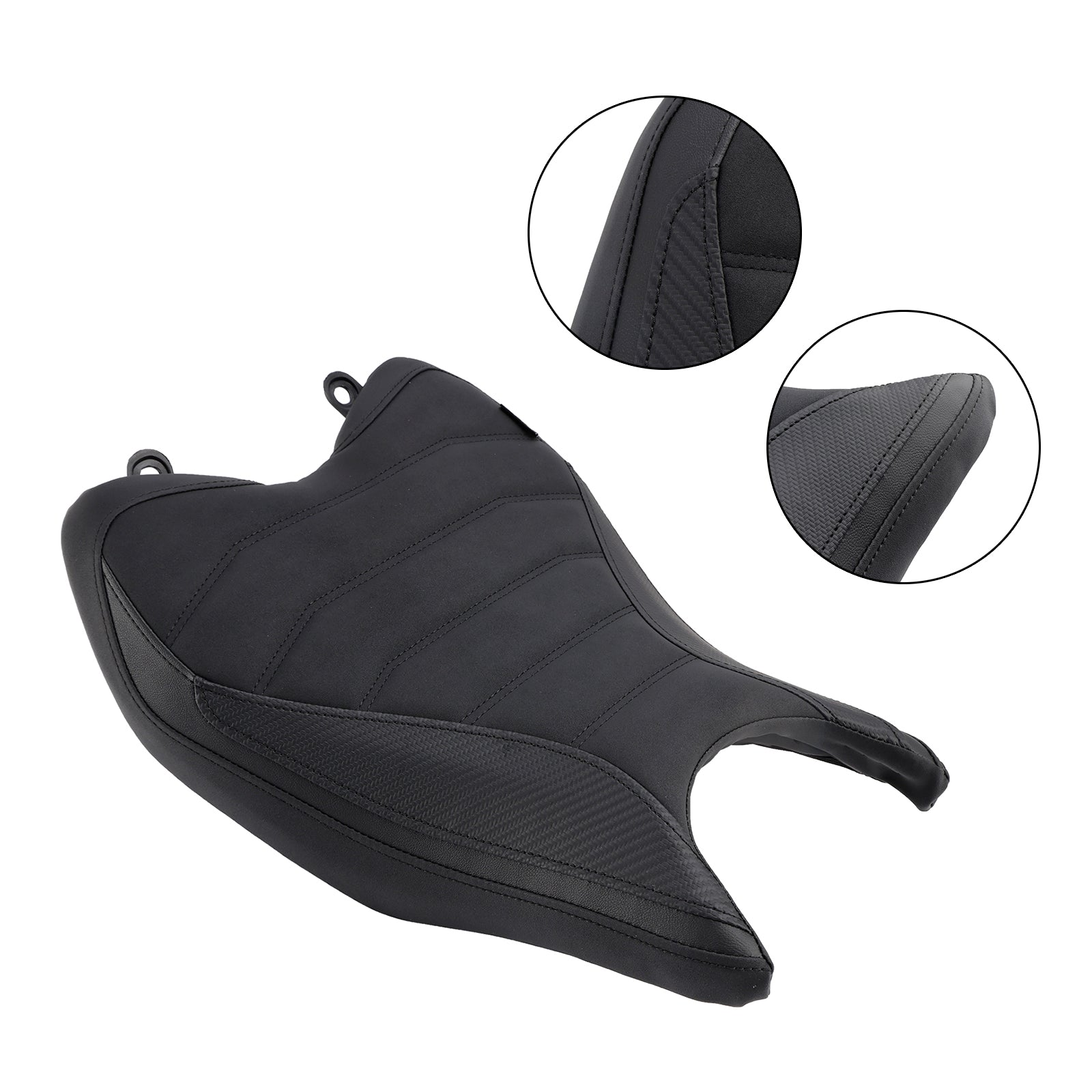 2024-2025 Triumph Daytona 660 Asiento delantero Raider Cojín del conductor Parte superior de poliuretano