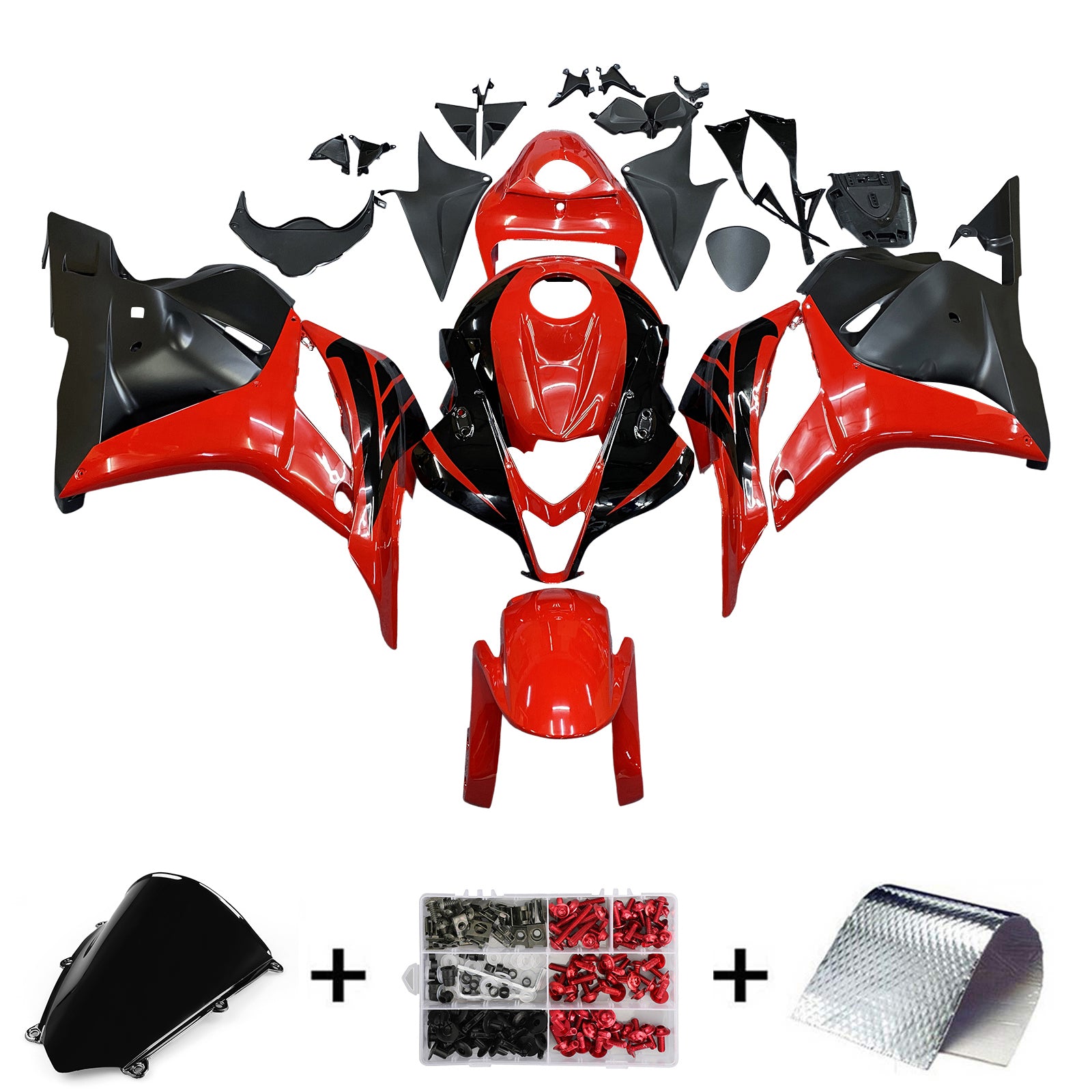 Injection Fairing Kit Bodywork Plastic ABS fit For Honda CBR600RR 2009-2012