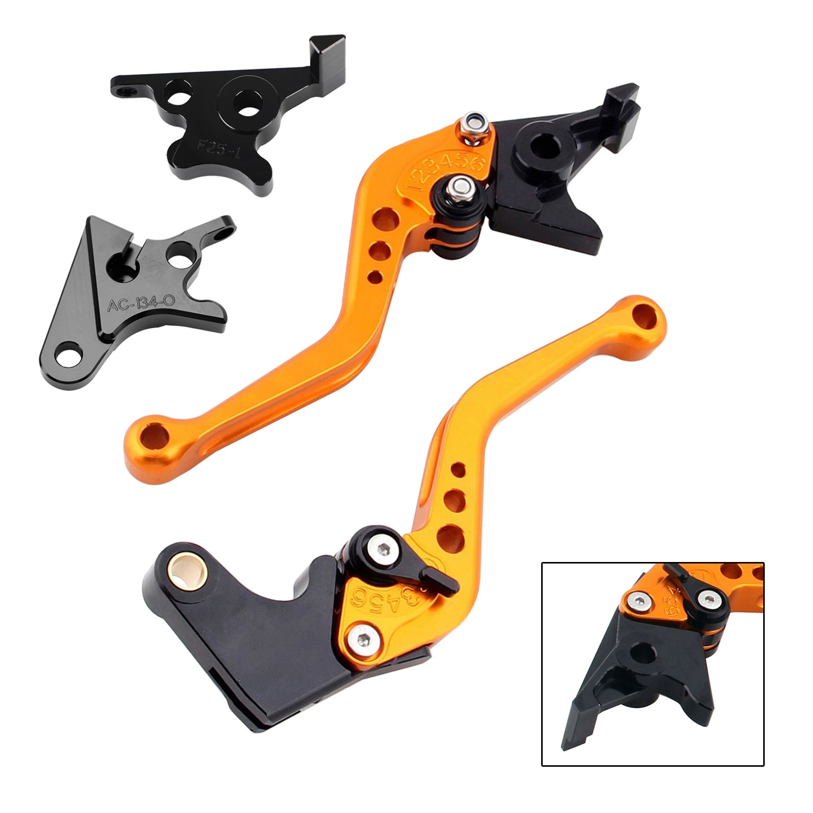 NIEUWE Korte Koppelingsremhendel geschikt voor HONDA CB350 Hness GB350 CB350 2021-2023