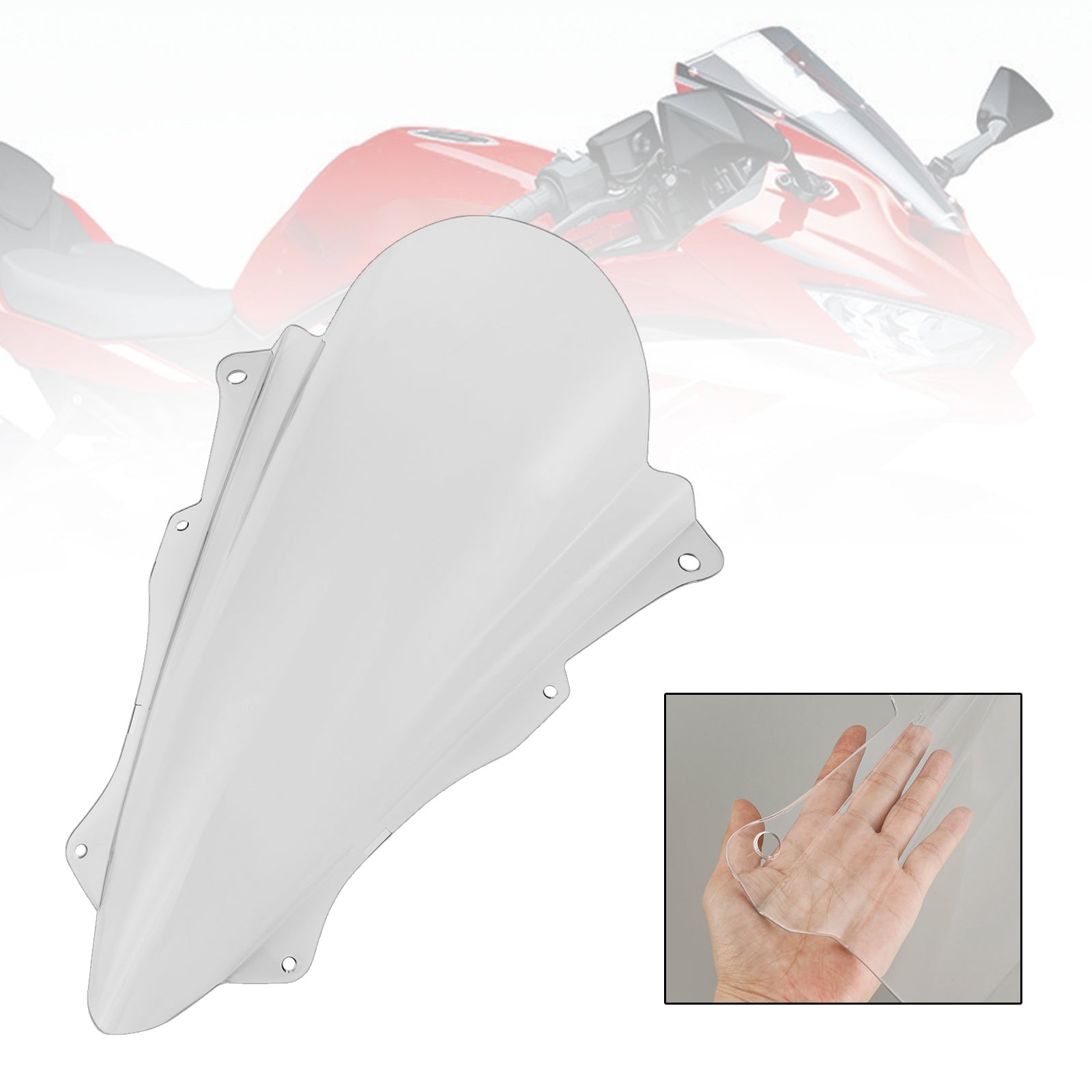 2023- Kawasaki ZX-4R Windshield Windscreen