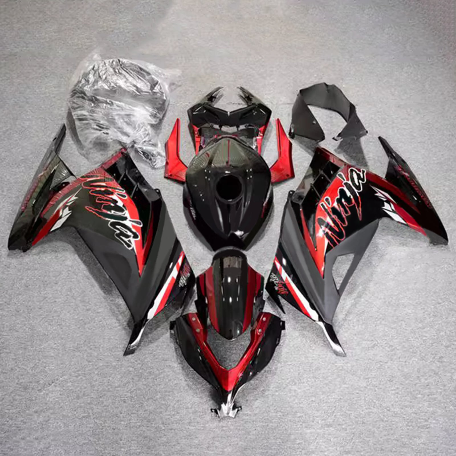 Injection Fairing Kit Bodywork Plastic ABS fit For Kawasaki EX300 Ninja300 2013-2024