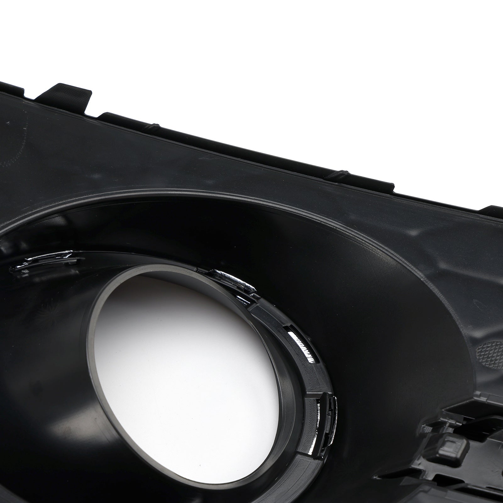 2012-2015 Audi A7 S-Line S7 Svart främre stötfångare Dimljus Grillskyddsram