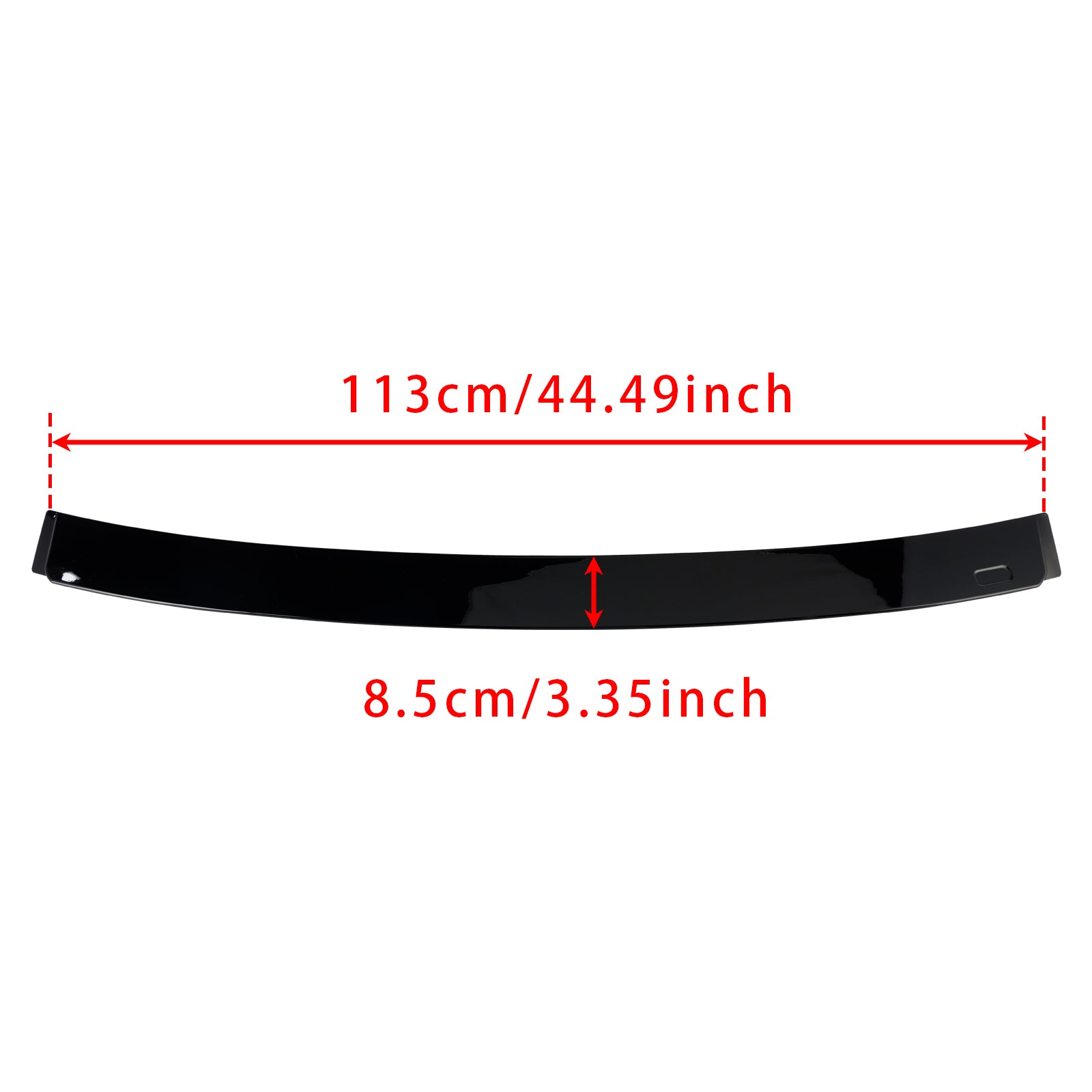 2004-2013 BMW 3 Series Saloon E90 M3 Saloon E90 models Gloss Black Rear Roof Spoiler Window Wing