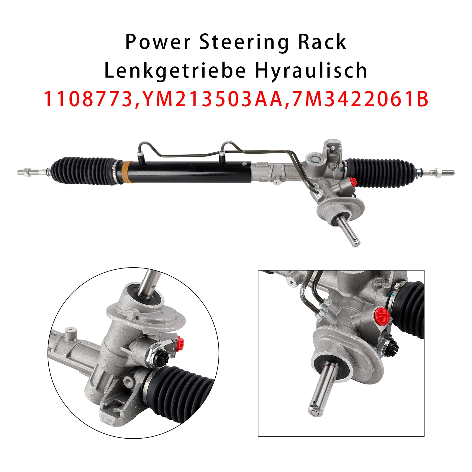 Power Steering Rack 7M3422061B For Ford Galaxy WGR seat Alhambra VW Sharan 7M6