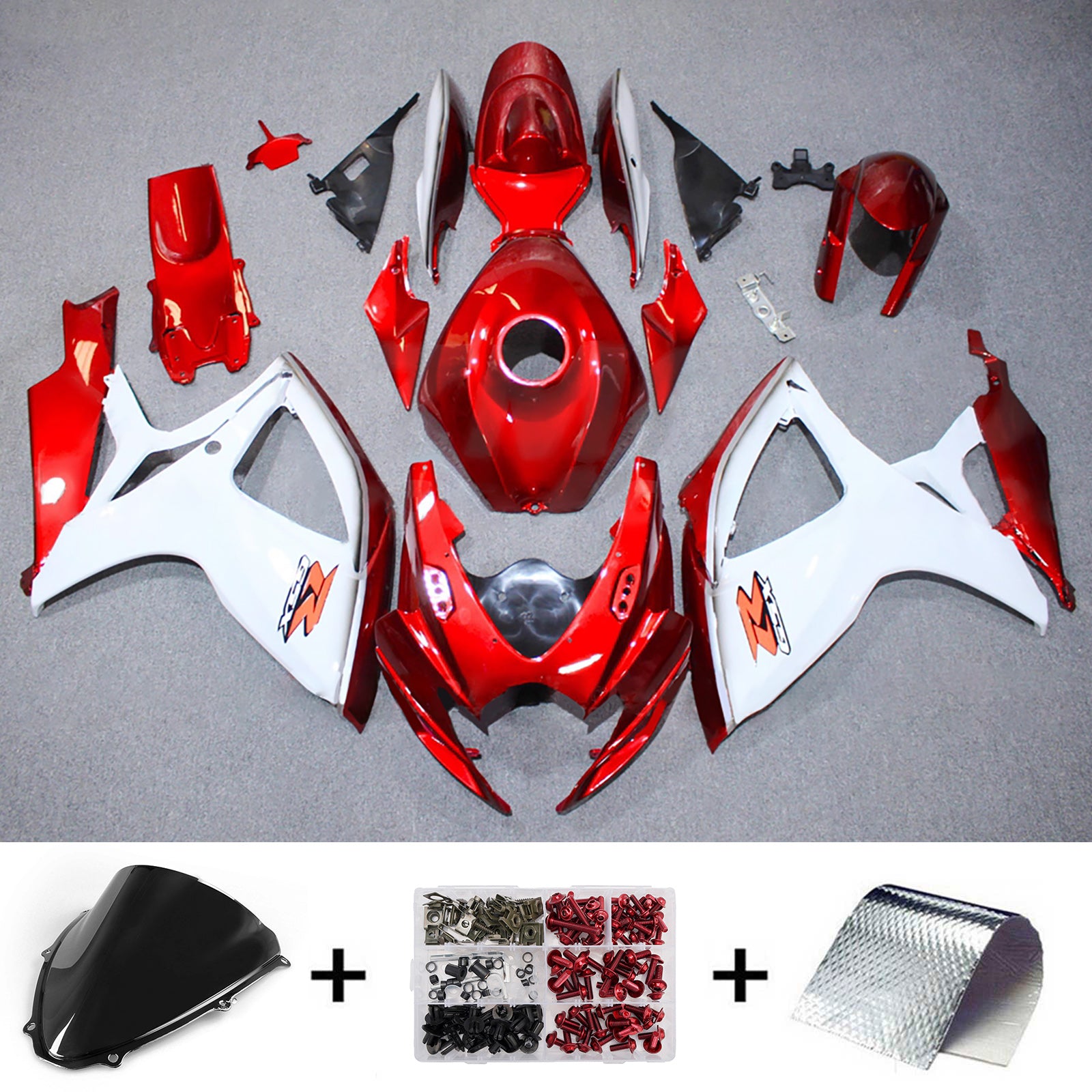 Injection Fairing Kit Bodywork Plastic ABS For Suzuki GSXR 600/750 2006-2007 K6