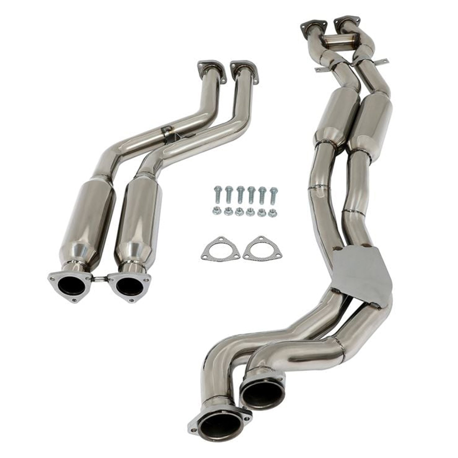 2001 2003-2006 BMW M3 3.2L Catback uitlaatsysteem Down Pipe afgeronde voorpijp uitlaat voor 1999