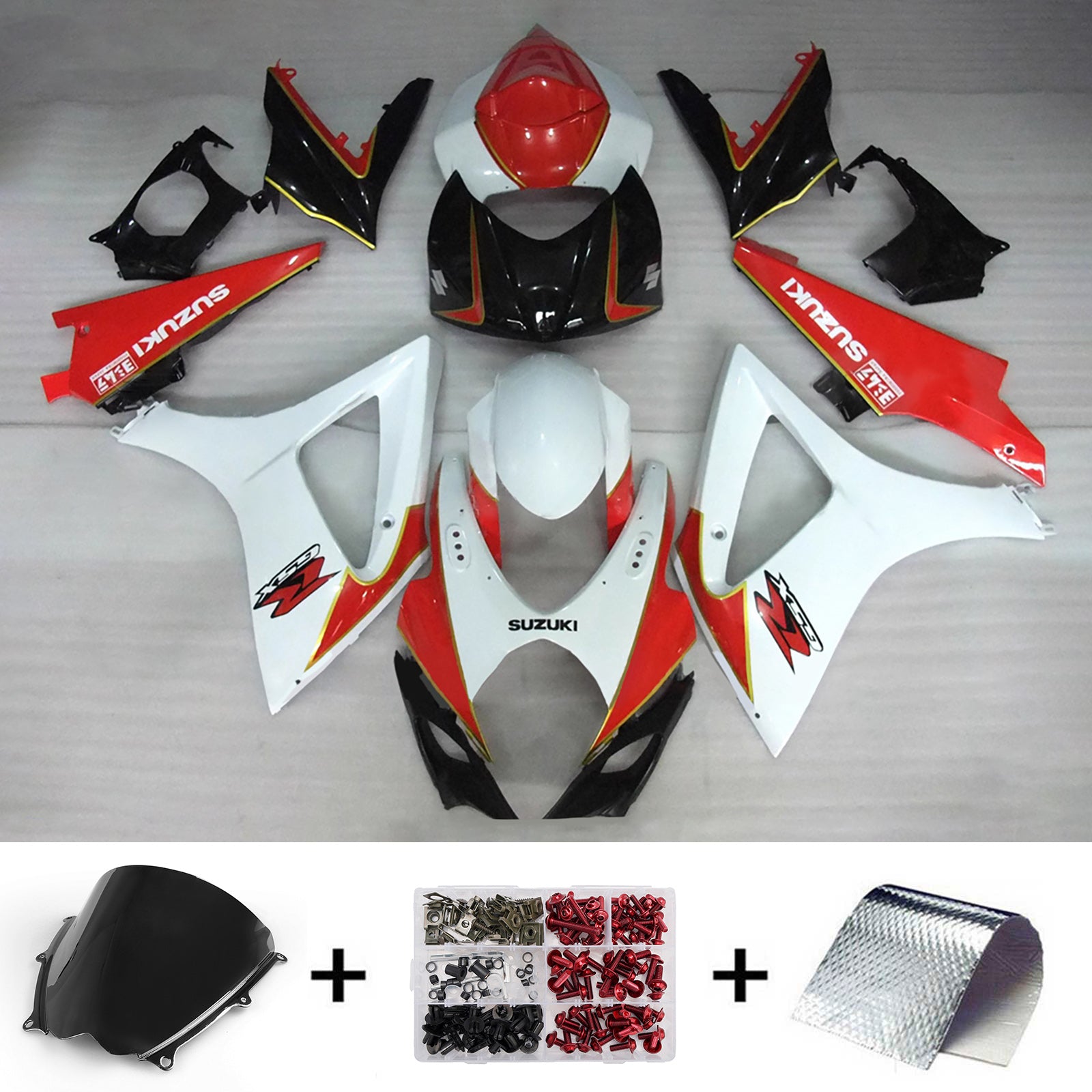 Injection Fairing Kit Bodywork Plastic ABS For Suzuki GSXR1000 2007-2008 K7