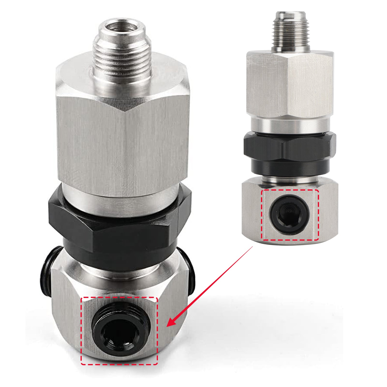 2002-2006 Honda Acura RSX K Series K20 K24 2x Oil Pressure Sensor Adapter