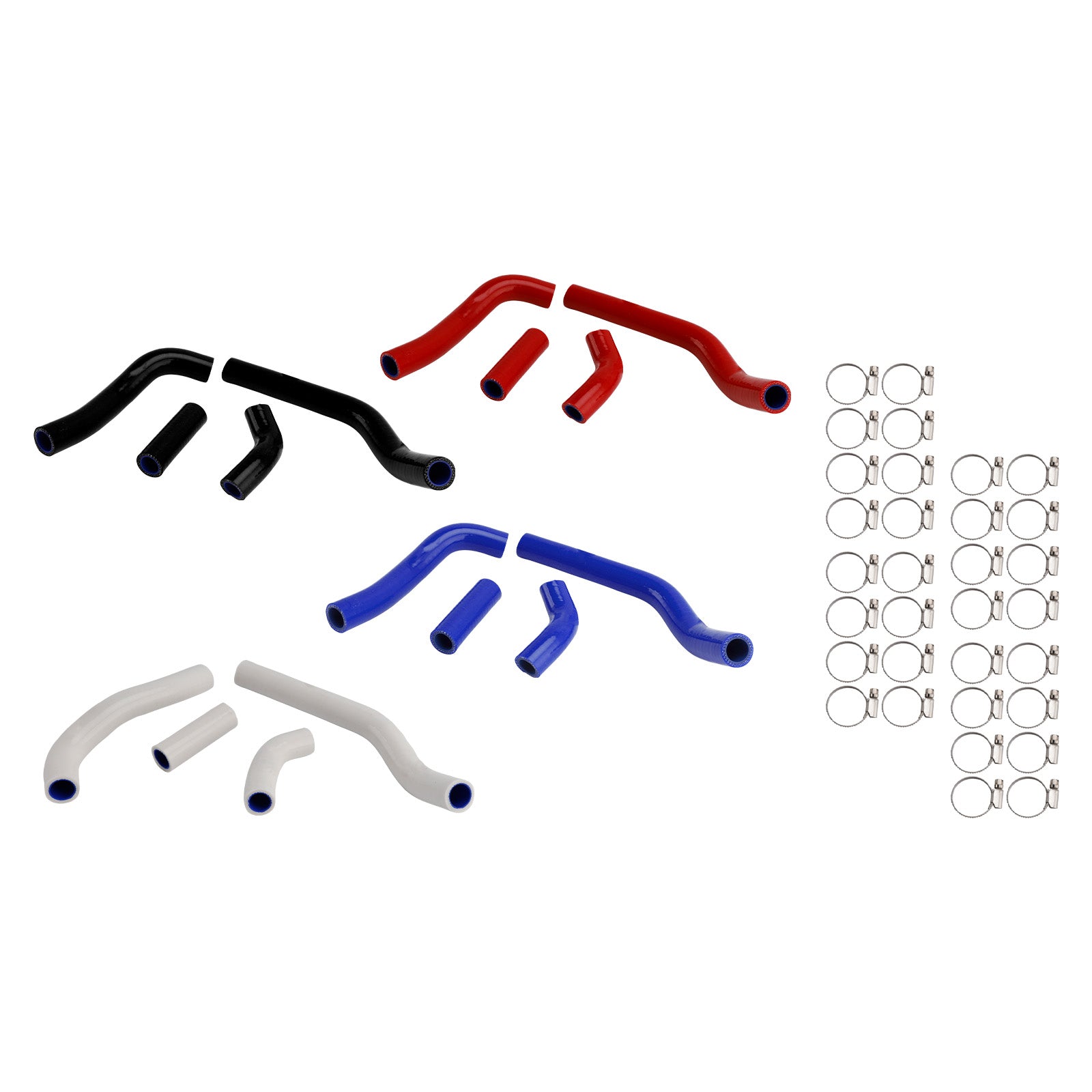 Silicone Radiator coolant Hose kit Fit For Honda CRF450R RX RWE 21-25