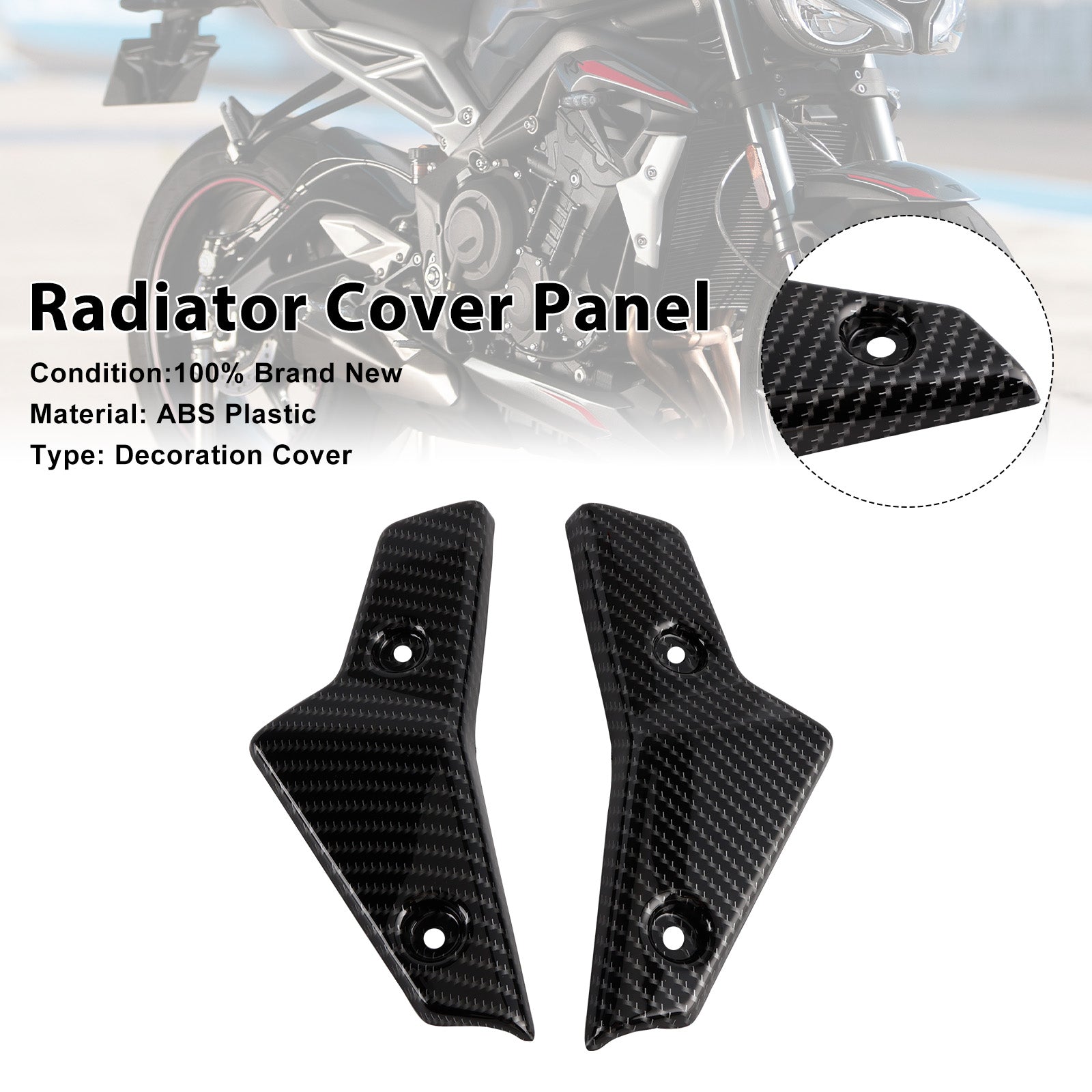 2020-2022 Street Triple 765 R/RS Kylarsidoskyddspaneler