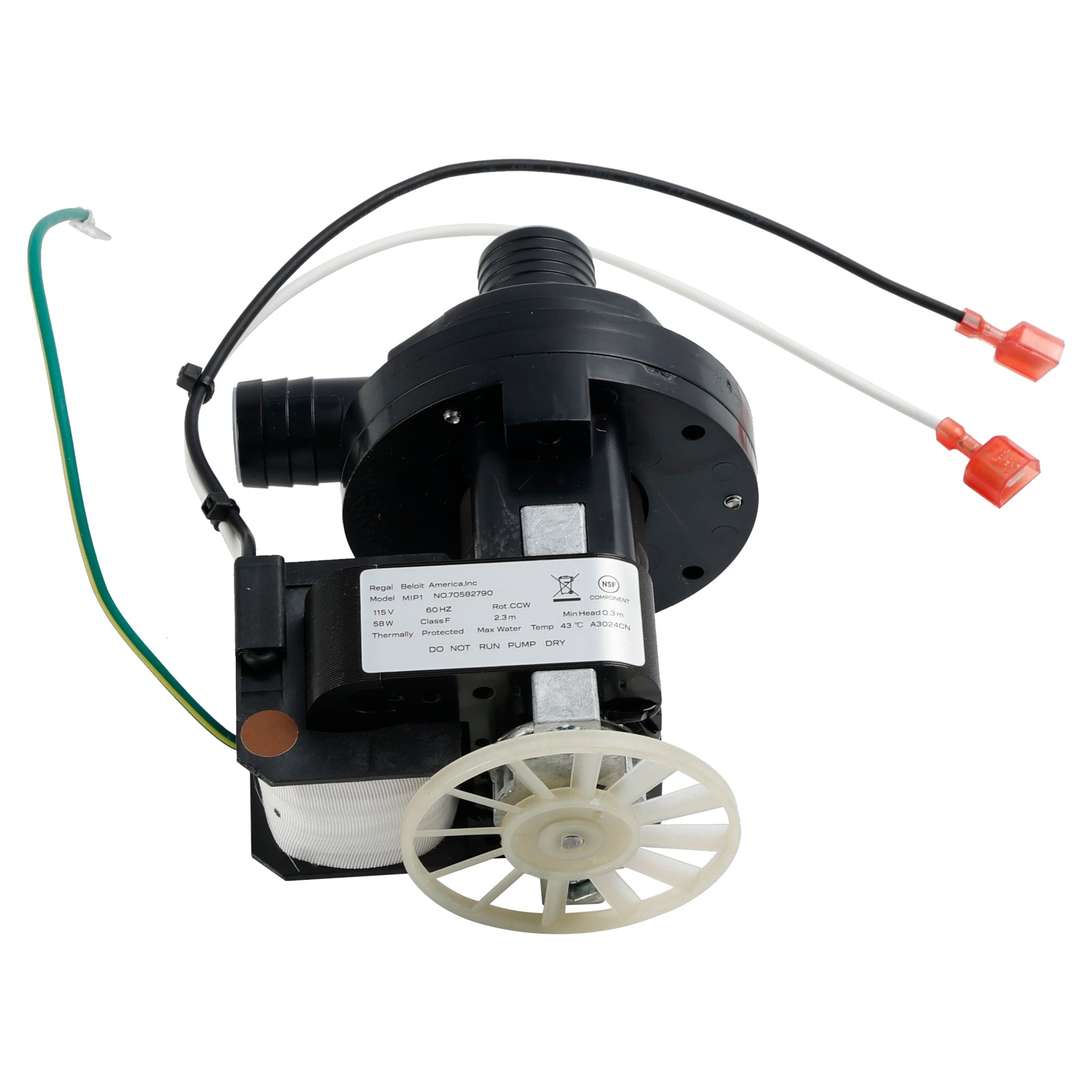 040006556 Kit Bomba D'água 115/60/1 9" Altura 9" Largura 7" Comprimento