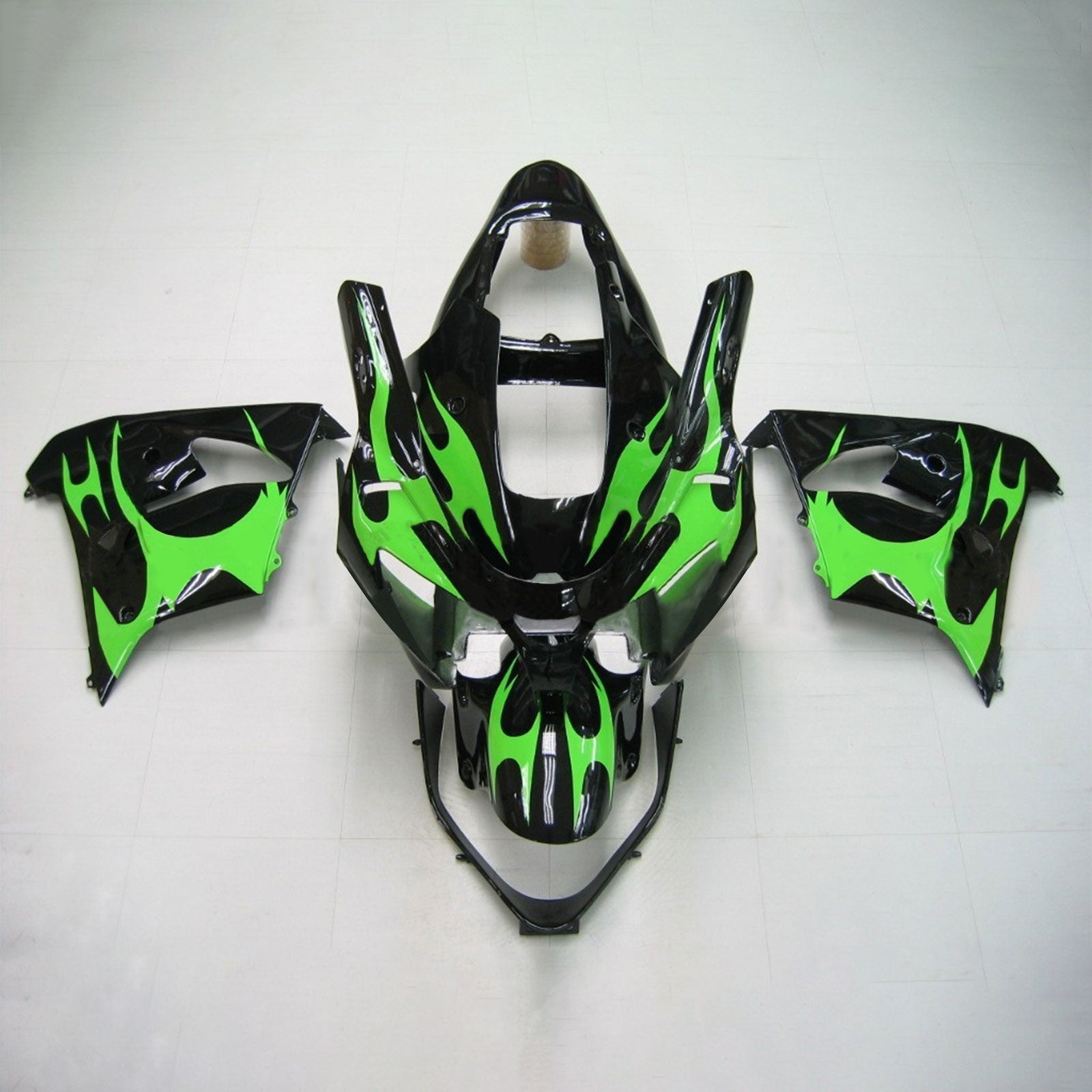 2002-2003 KAWASAKI ZX9R AMOTOPART INJECTION KIT FAIRING BODLWORD PLASTIQUE ABS # 115