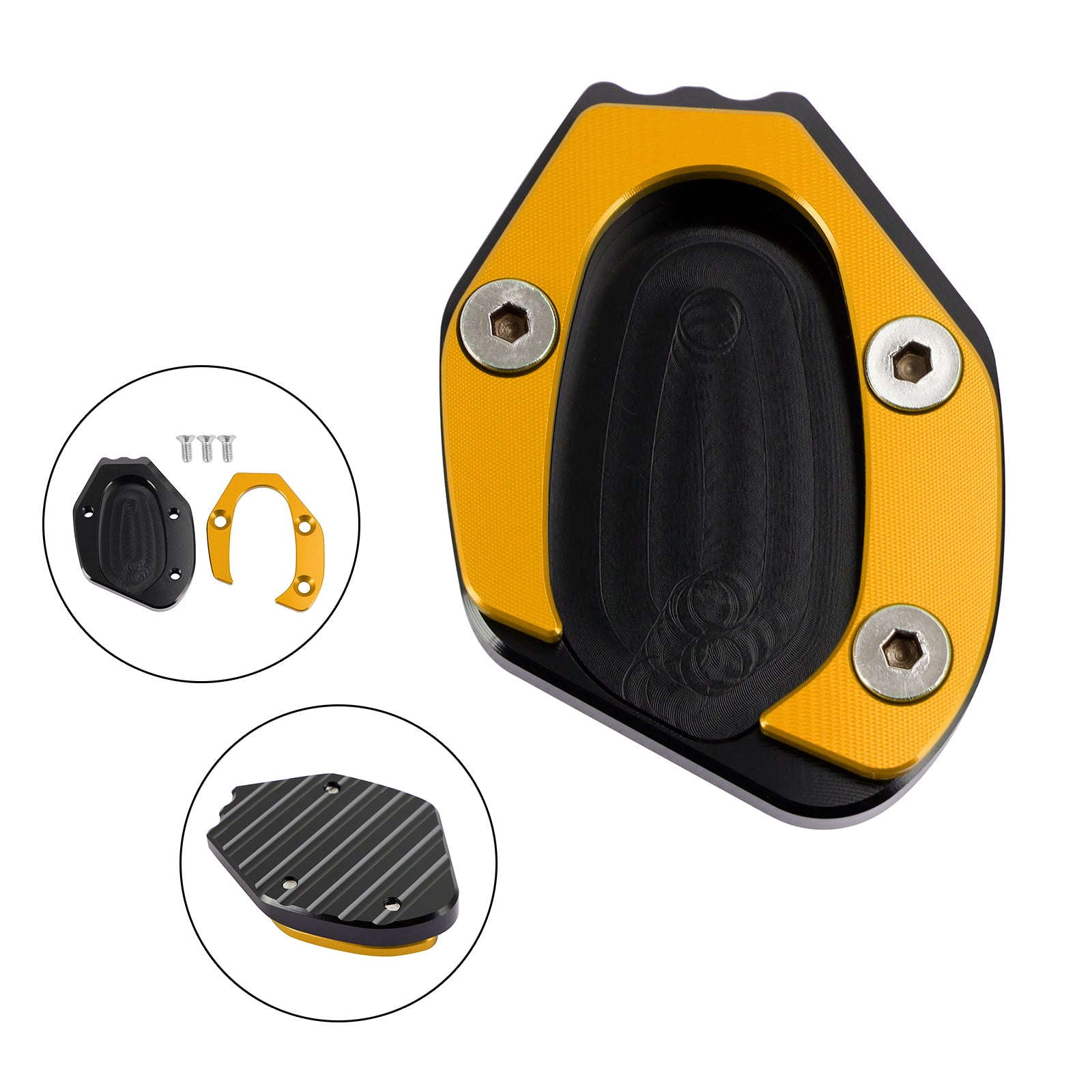 Almohadilla de placa ampliada de soporte para speed twin 1200 19-21 thruxton 1200/R 16-19