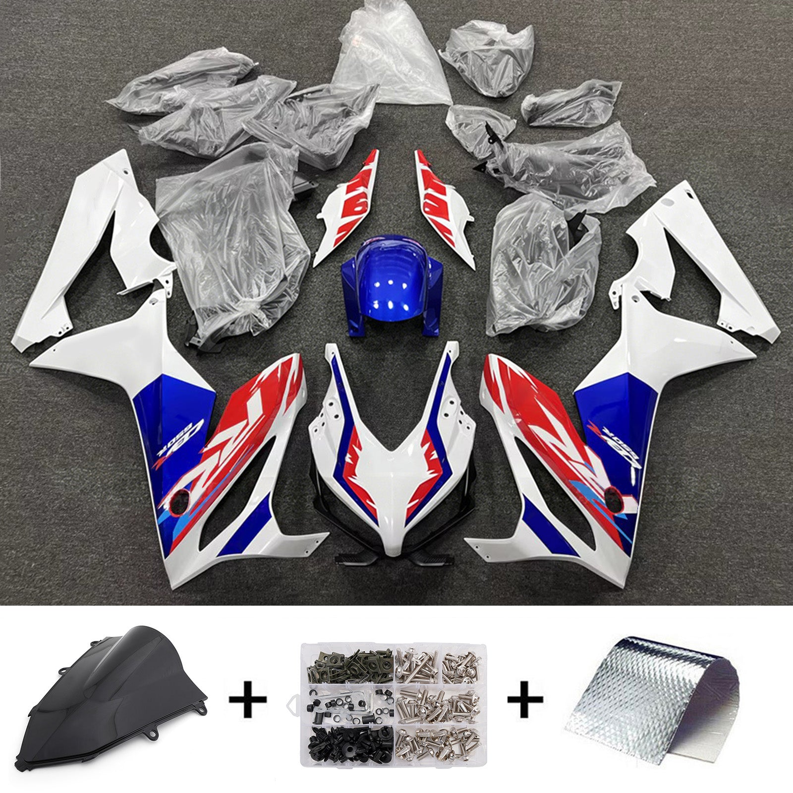 Injection Fairing Kit Bodywork Plastic ABS For Honda CBR650R 2019-2020