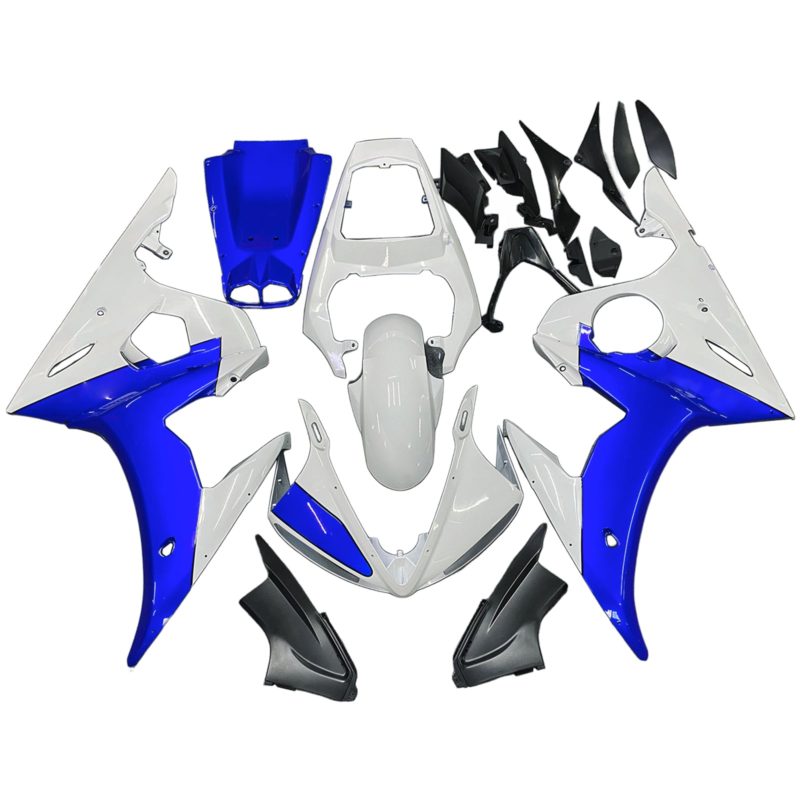 Einspritzverkleidungs-Kit Karosserie für Yamaha YZF 600 R6 2003-2004 R6S 2006-2009