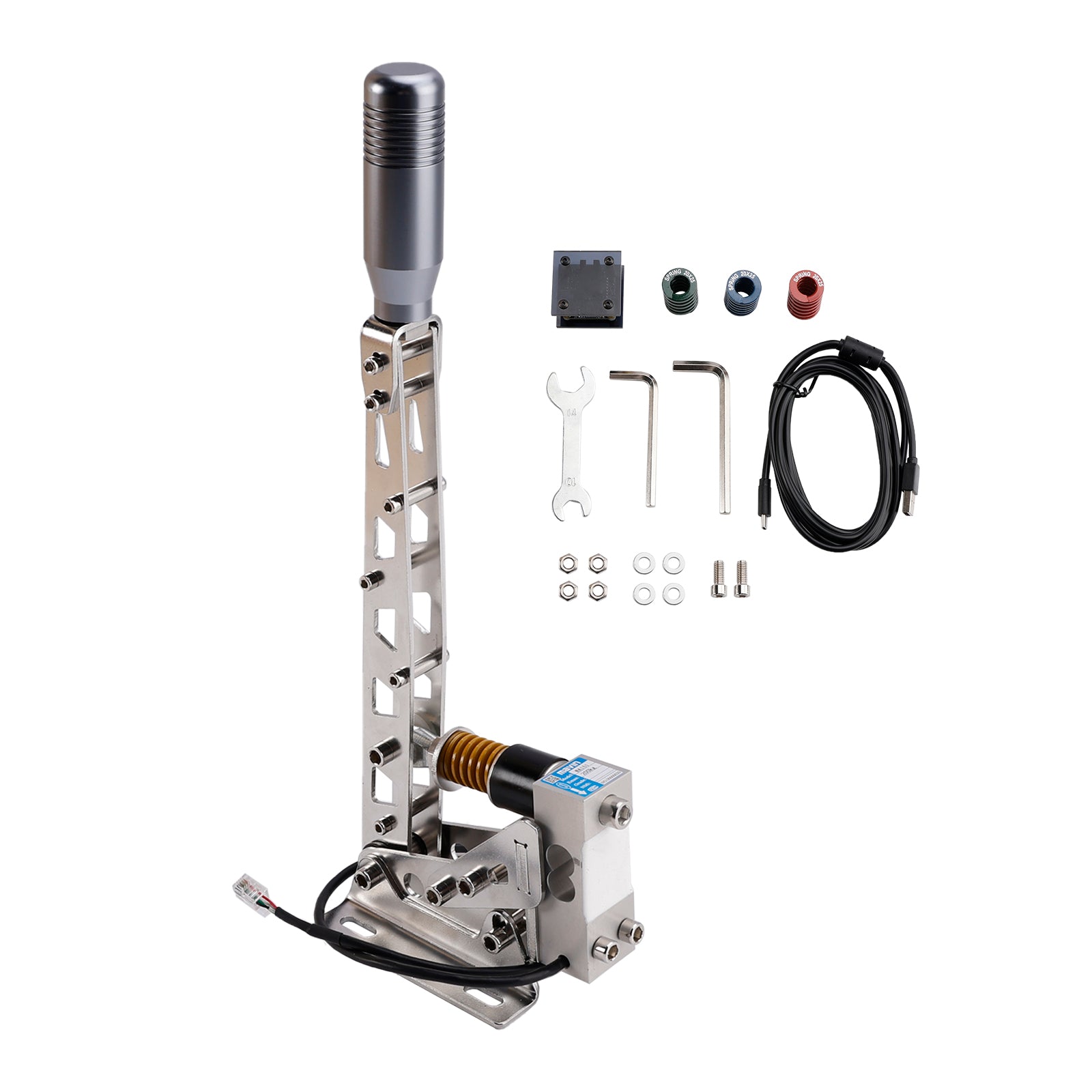 SIM USB Handbrake PC 64bit 200KG Load Cell Racing Games For Logitech G29/G27/G25