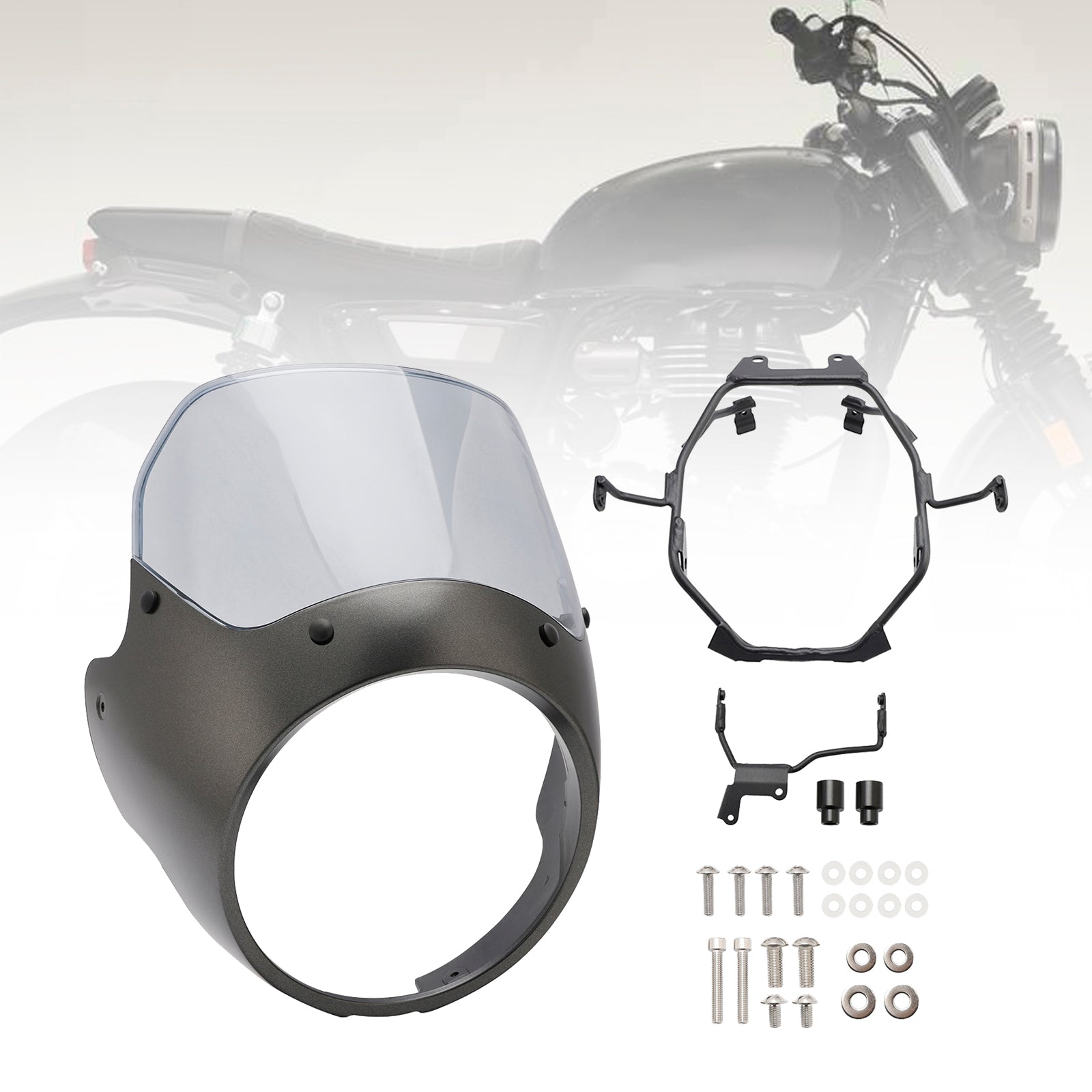 2023-2024 Honda GB350 GB350S vindrutan vindruta strålkastare