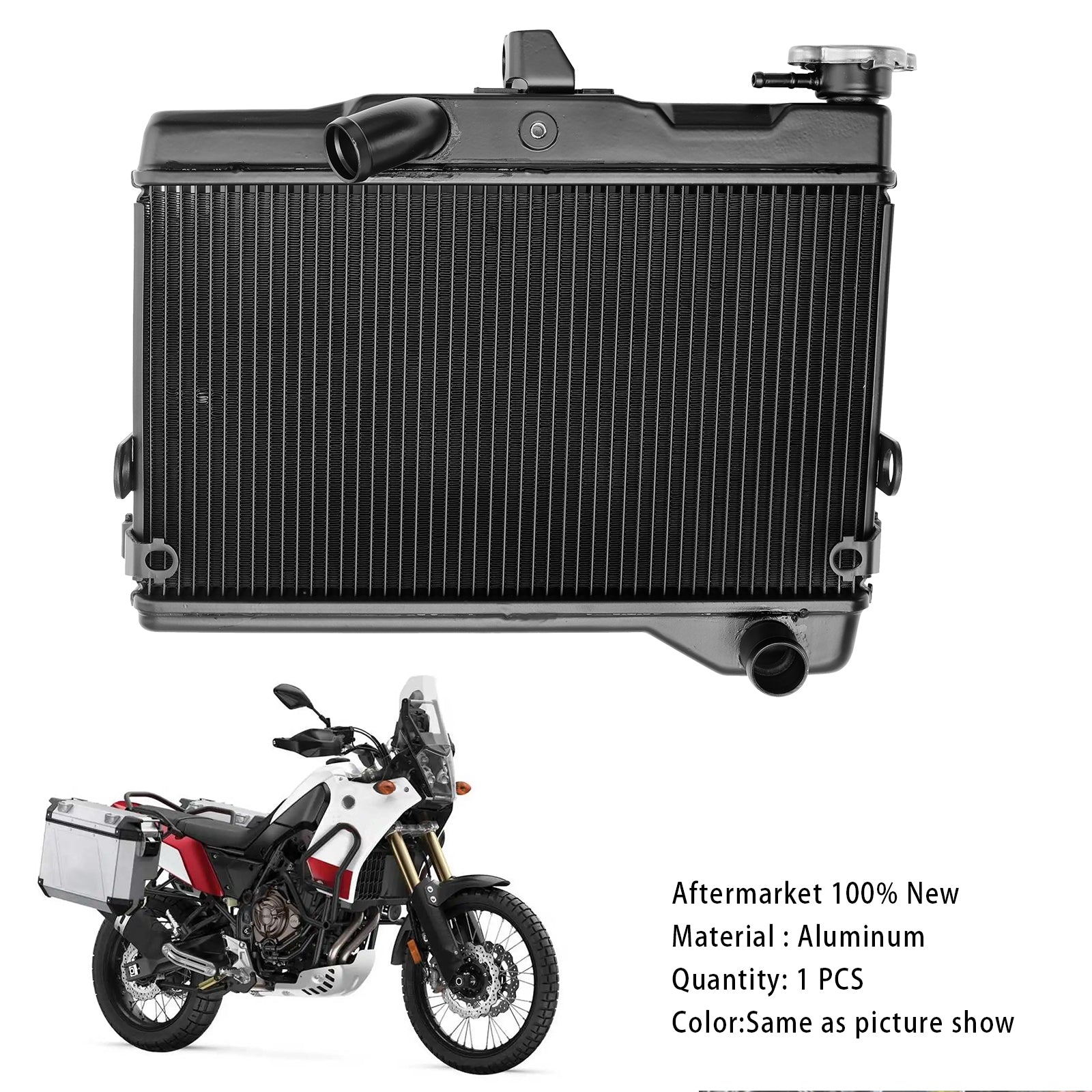 2019-2024 Yamaha Tenere 700 XTZ700 chladiaci chladič chladiča chladiča