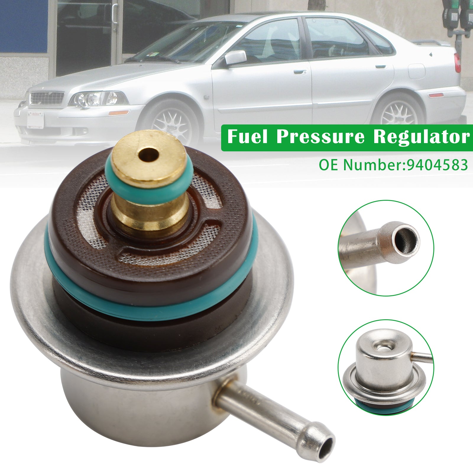 2000-2004 Volvo S40 V40 1.9T Fuel Pressure Regulator 9404583