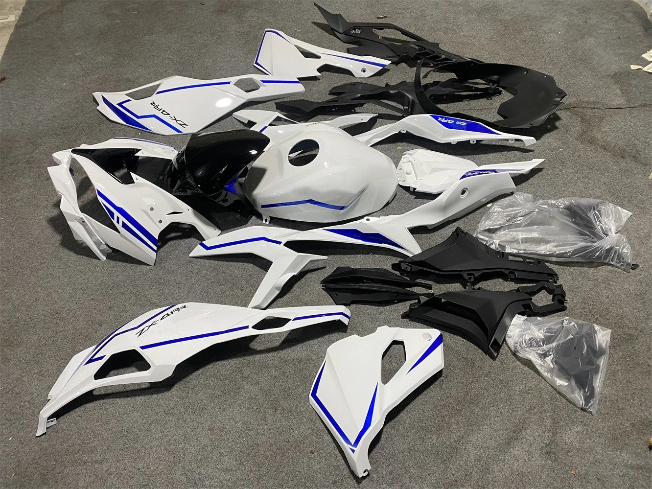 2019-2025 Kawasaki Ninja ZX-25R Amotopart Injection Fairing Kit Bodywork ABS #104