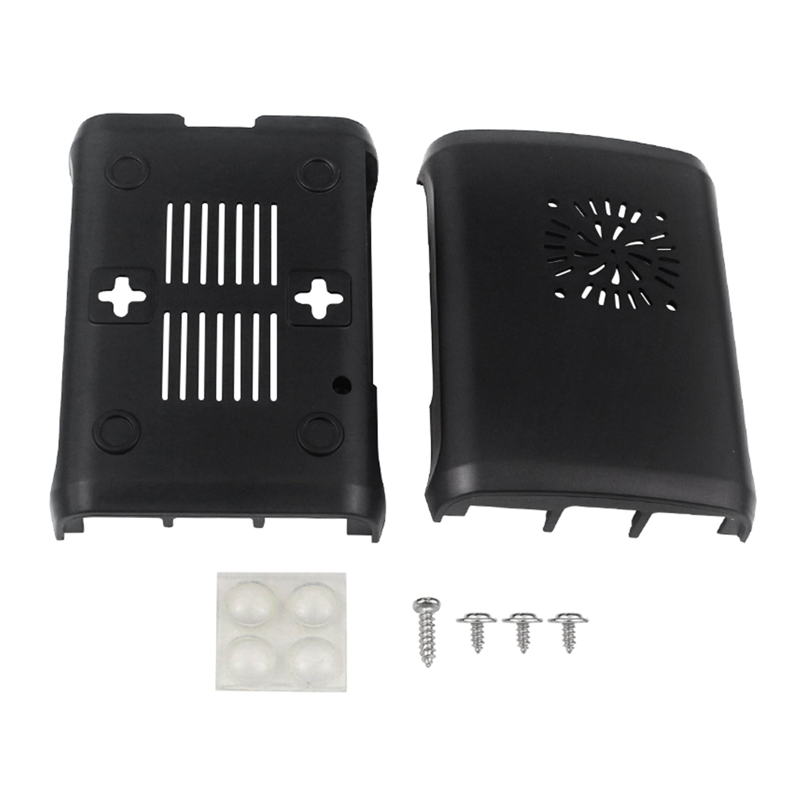 ABS Shell Raspberry PI5/5B injektion Gjuten skyddsskal W Active Radiator