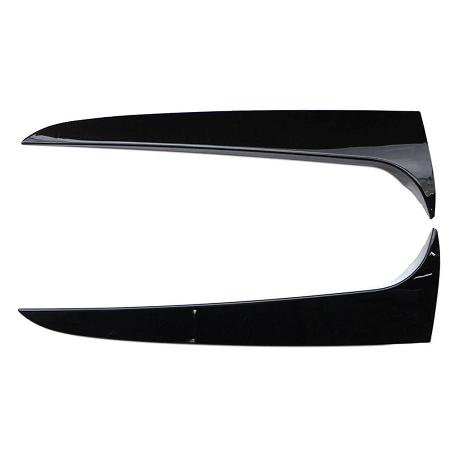 2011-2017 BMW X3 F25 Glanzend zwart paar zijvleugelspoiler met achterruit