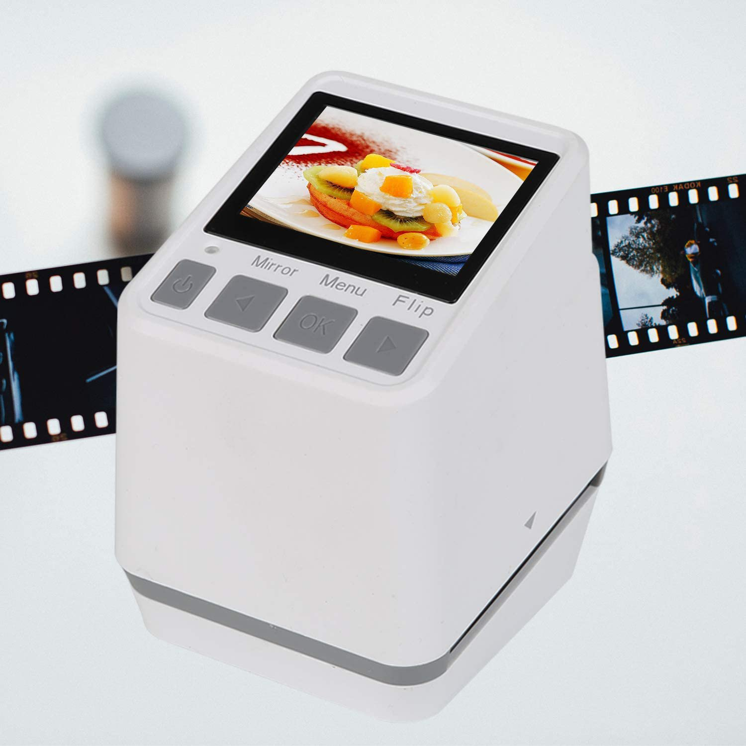 22MP Old Film Negative Film Slide Scanner Converts 126KPK/135/110/Super 8 Films