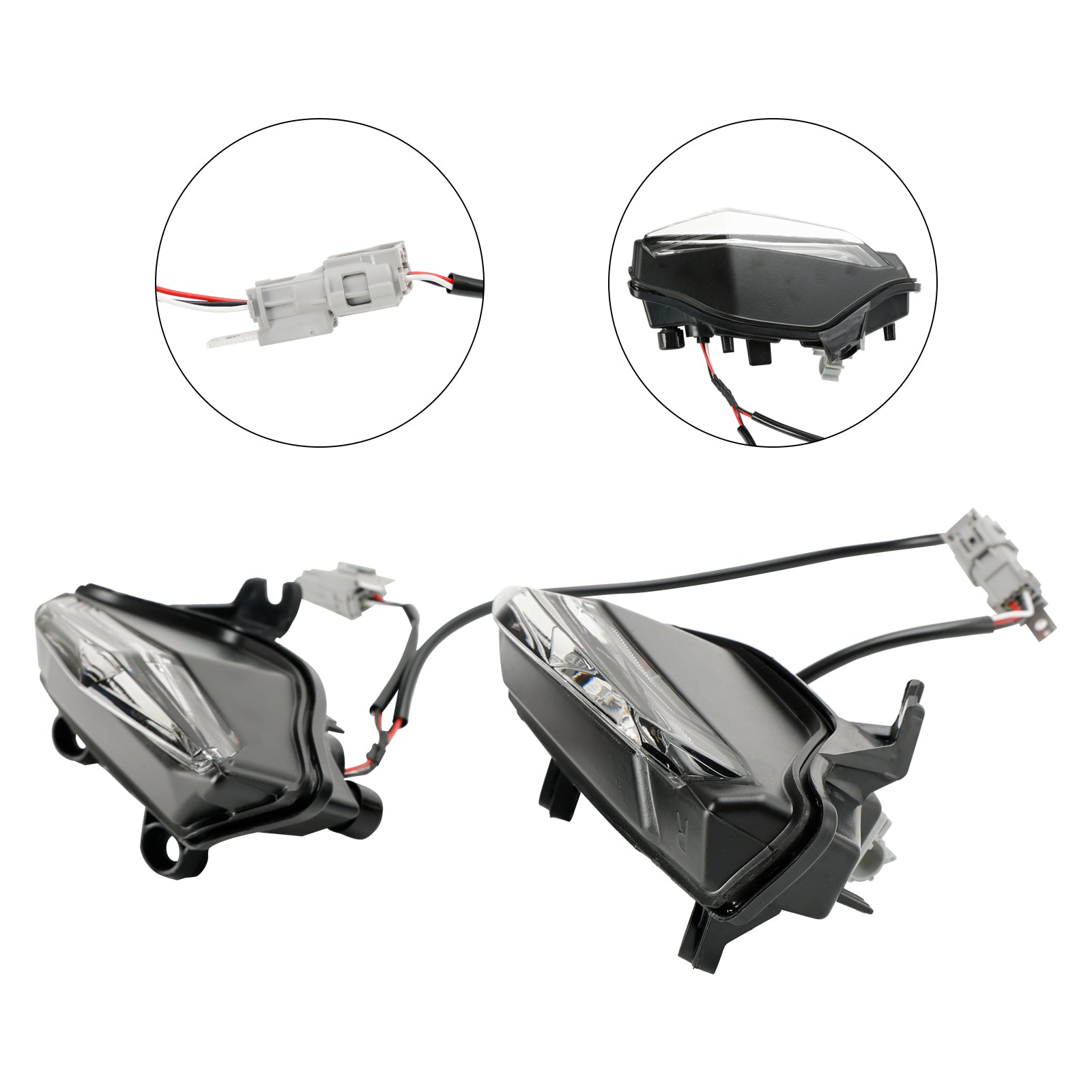 2020-2023 YAMAHA YZF-R1 YZF R1 Protector de faro delantero Parrilla Led transparente